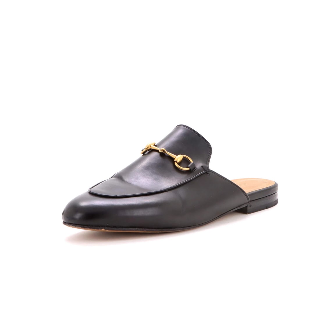 Women's Leather Princetown Gucci Mules (1 of 6)