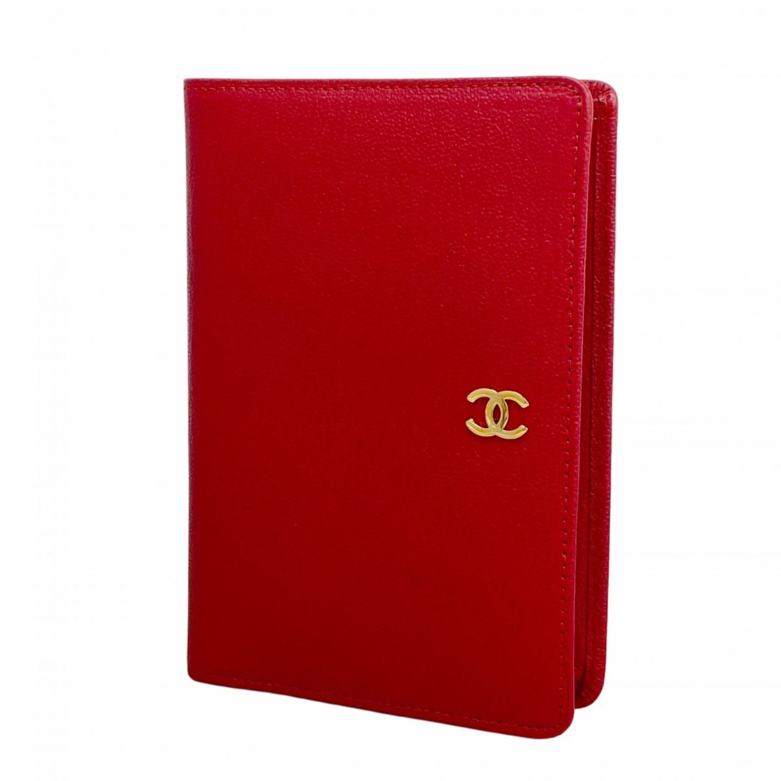Leather Bi Fold Wallet By Chanel (1 of 5)