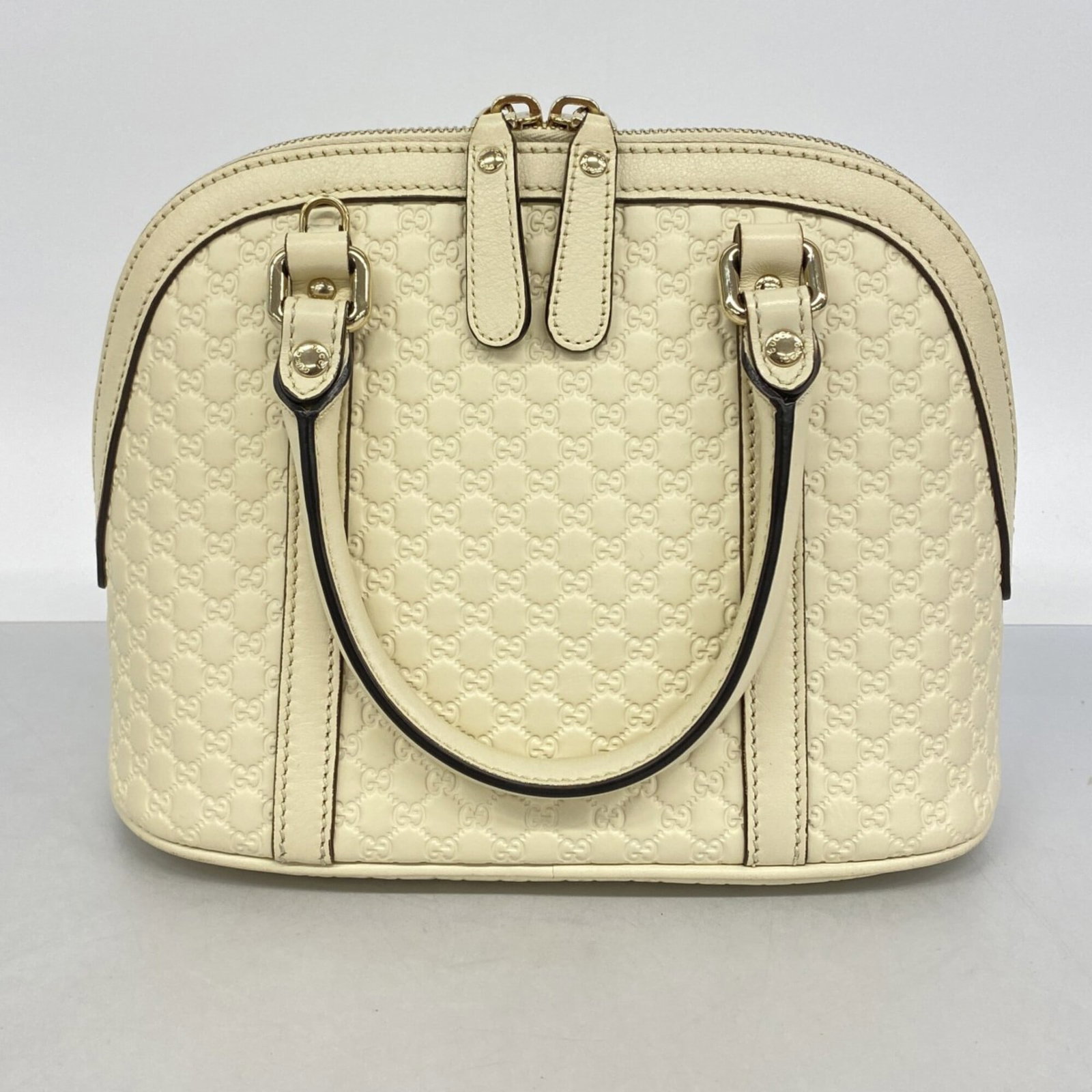 Handbag Leather Gucci - 11