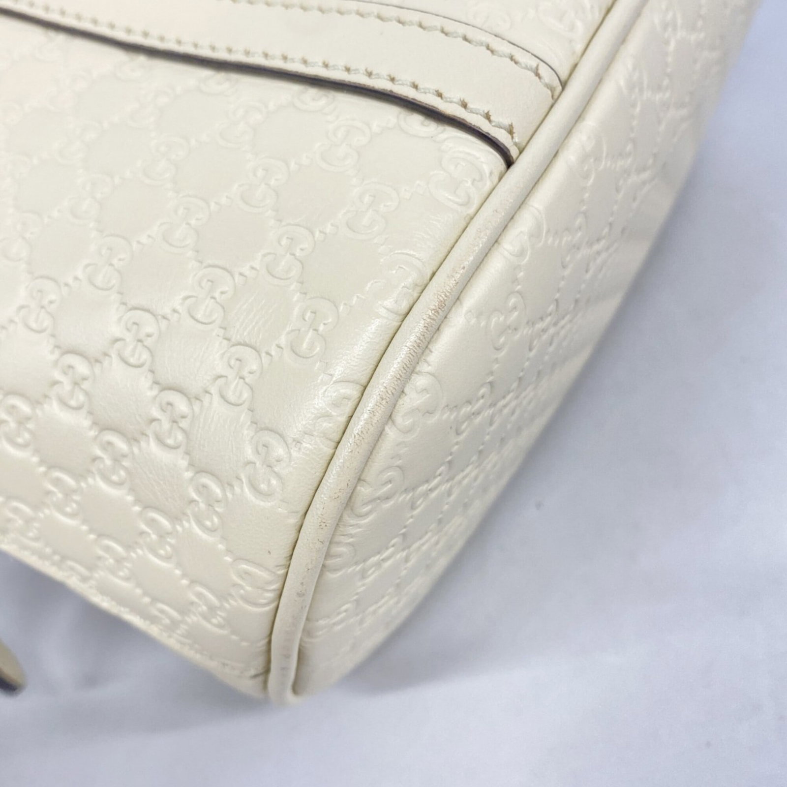 Handbag Leather Gucci - 8