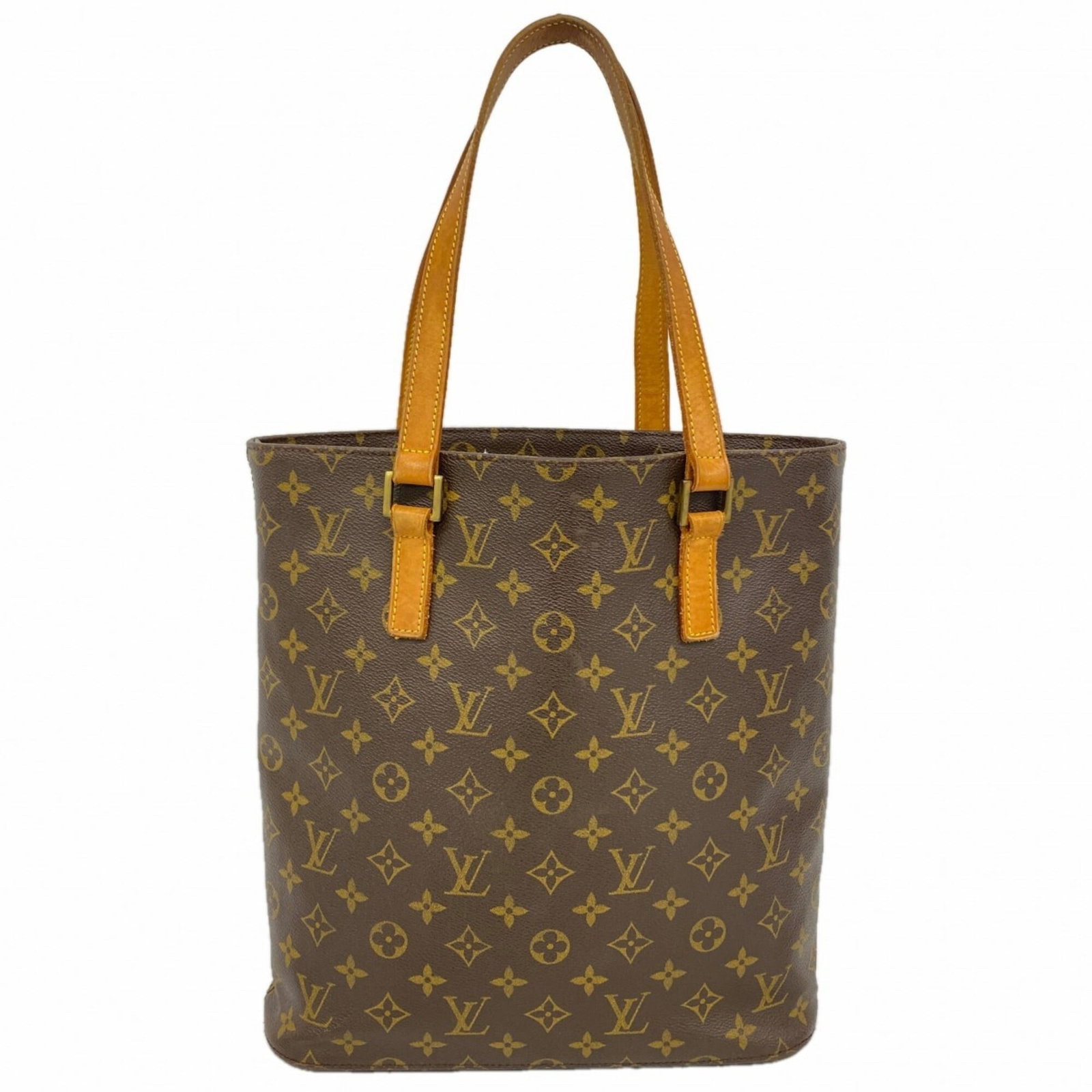 Louis Vuitton Tote Bag: Louis Vuitton Tote Bag Brown Louis Vuitton Tote Bag, measuring 31cm x 29cm x 10.5cm, features a classic design with traces of usage and minor scratches/dirt. The bag's condition is used but generally