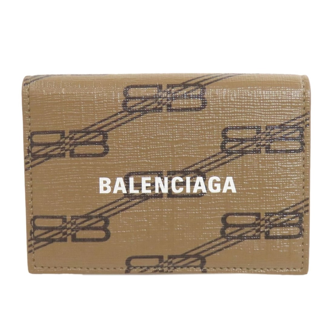 Bb Wallet Tri Fold With Coin Pocket Bifold 594312 Balenciaga PVC (1 of 18)