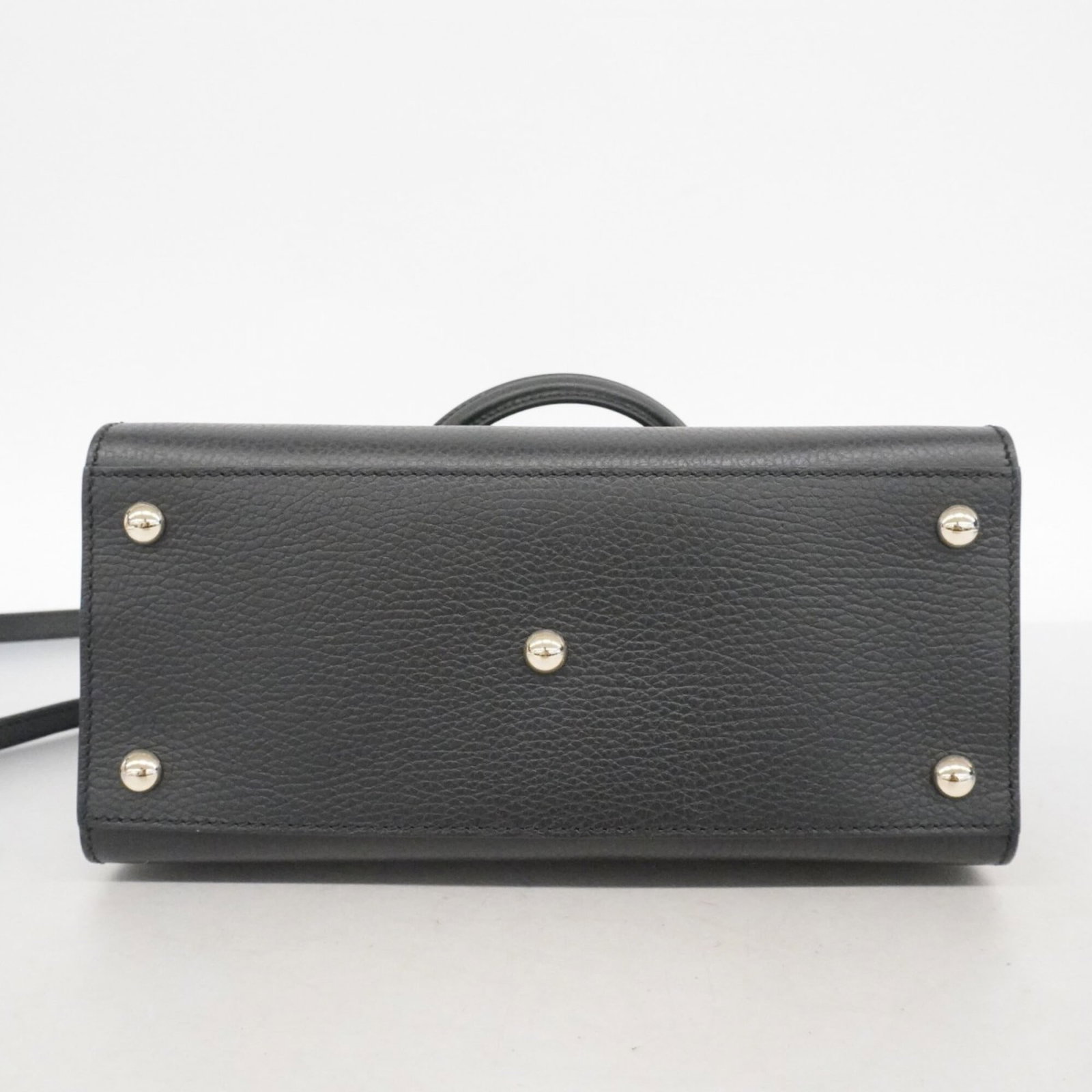 Handbag Leather Gucci - 3