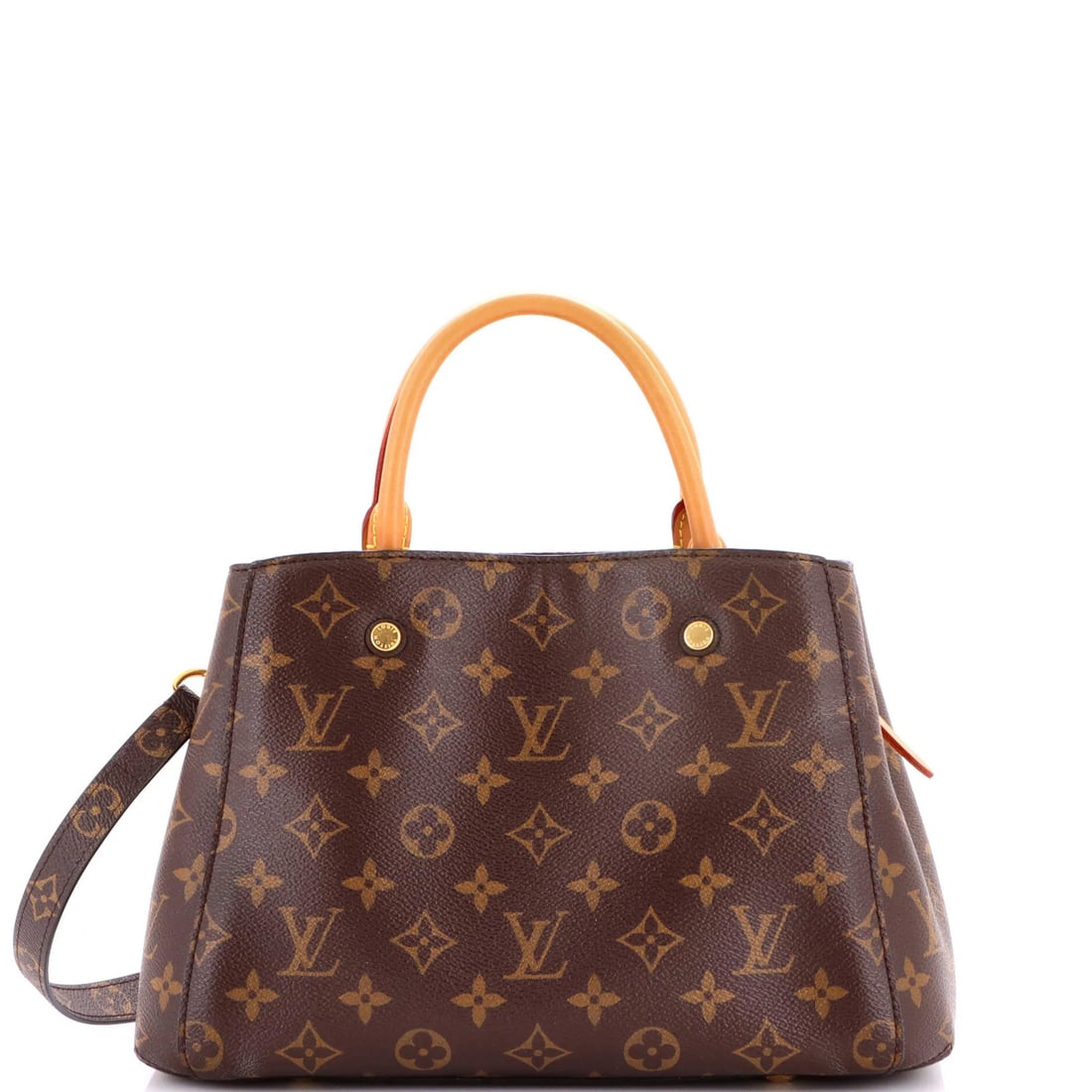 Handbag Monogram Canvas Louis Vuitton BB Montaigne (1 of 8)