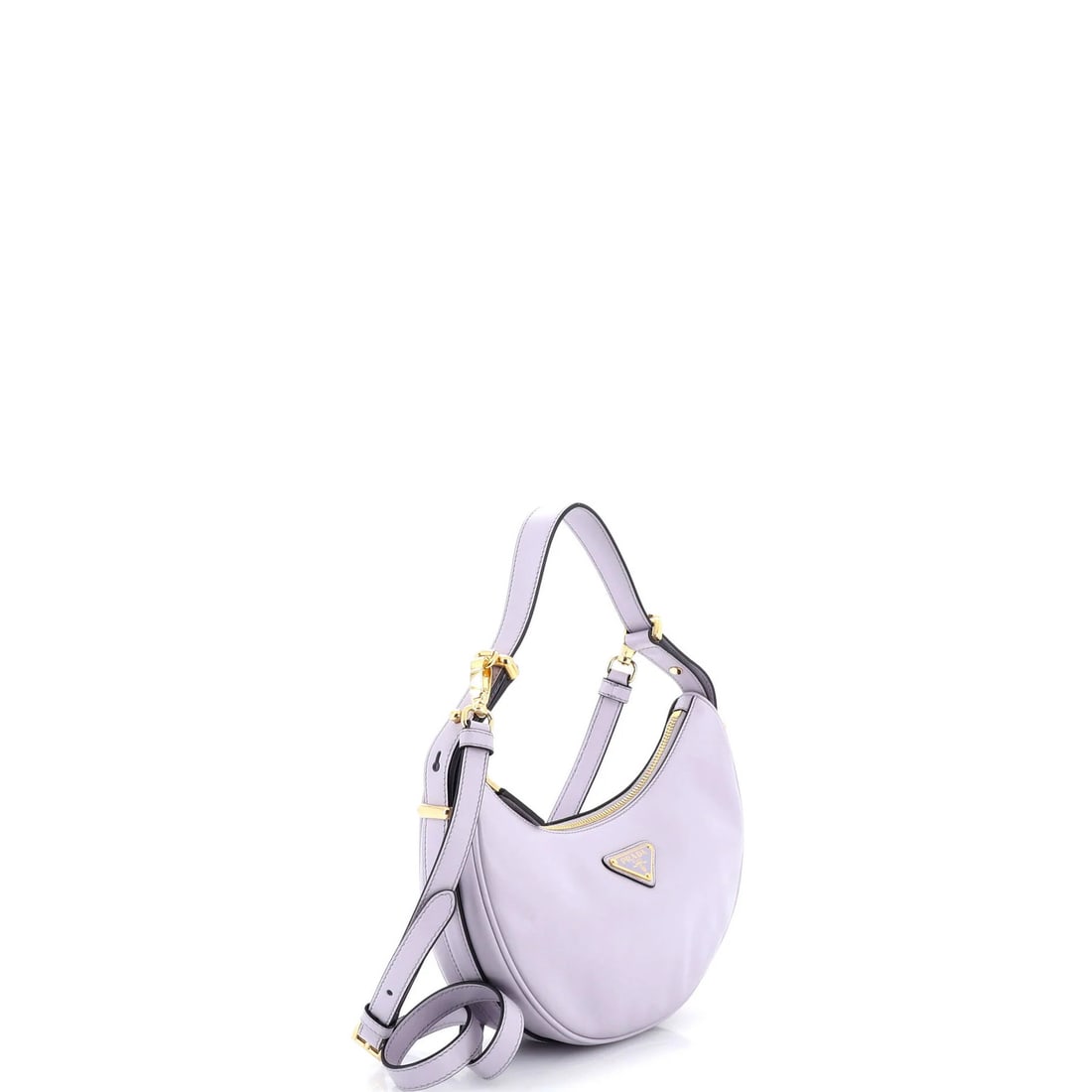 Hobo Half Small Leather Arque Prada - 2