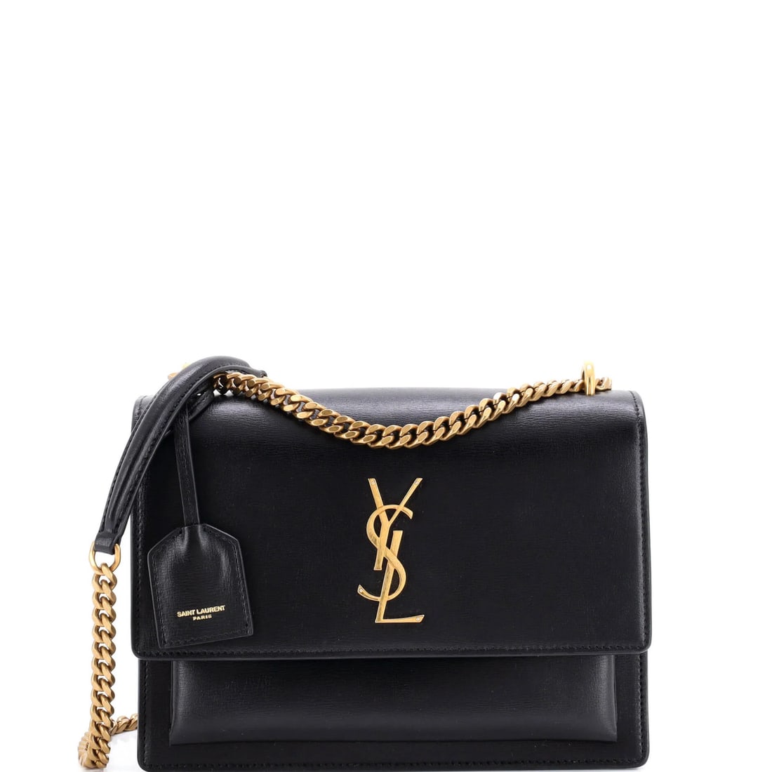 Medium crossbody bag leather Saint Laurent sunset (1 of 6)