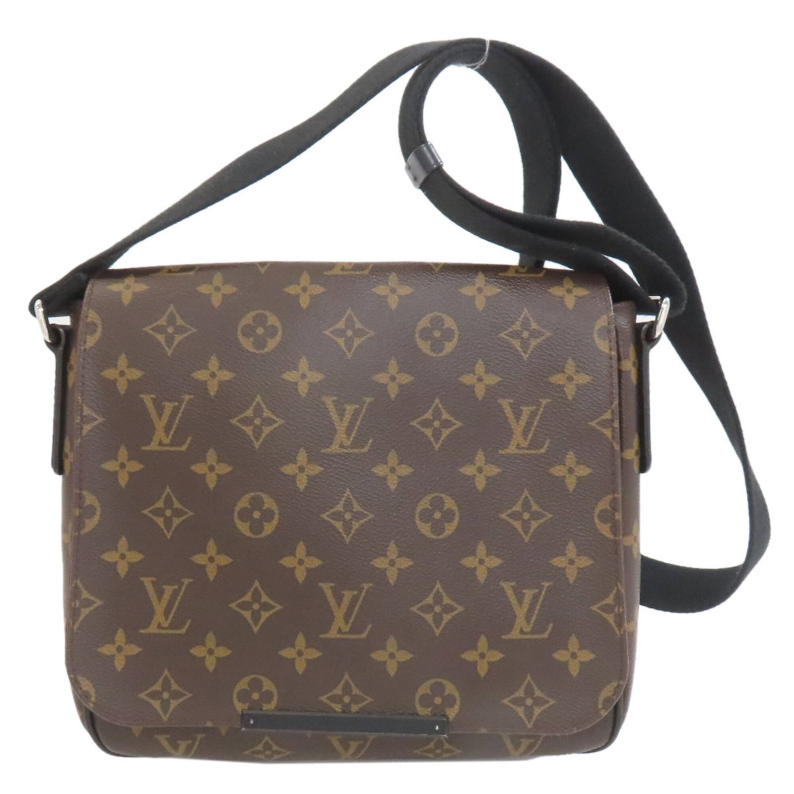 Shoulder Bag Monogram Louis Vuitton: Shoulder Bag Monogram Louis Vuitton Used Louis Vuitton Shoulder Bag with Monogram Canvas. This black bag features the iconic monogram pattern and has a classic shoulder strap design. With its durable 