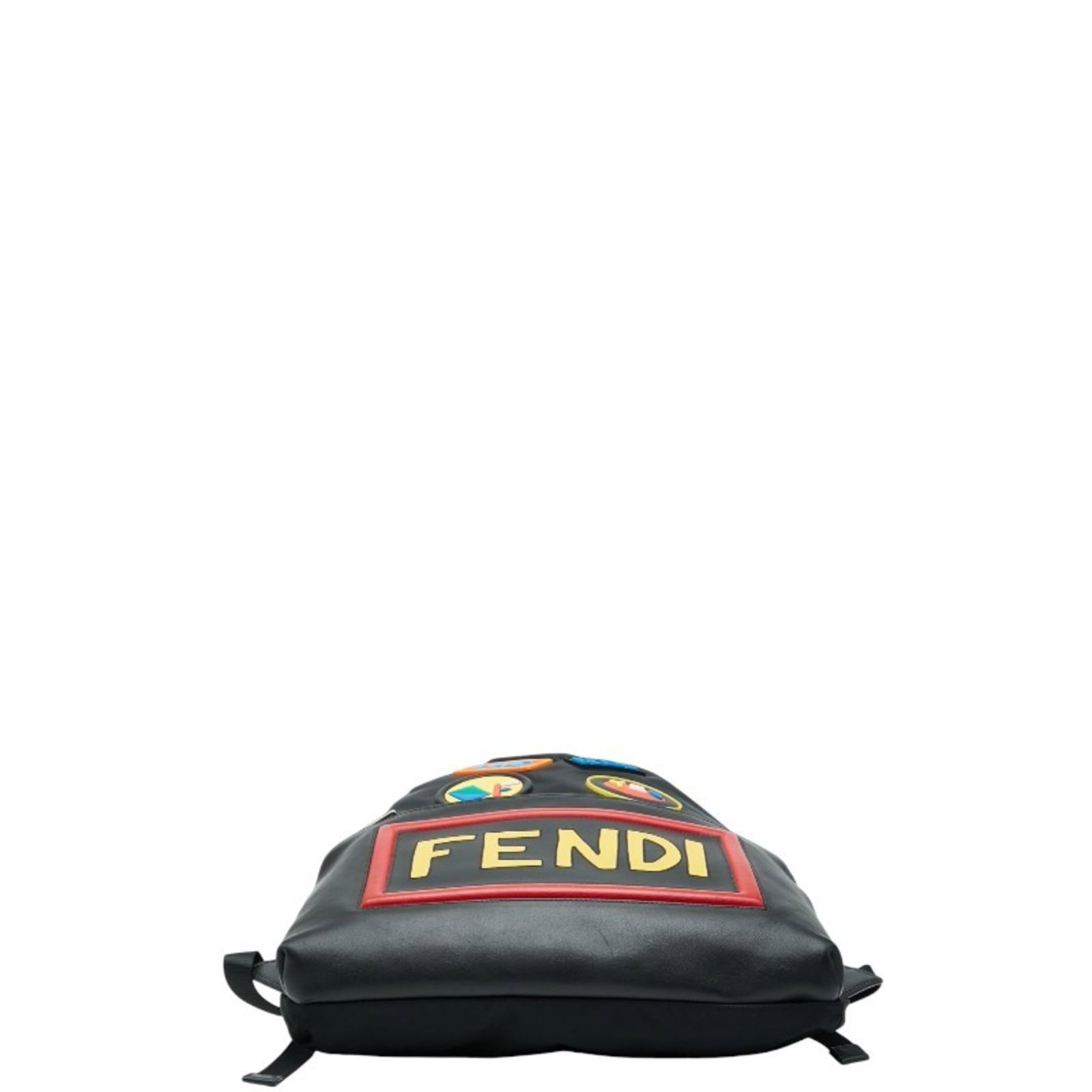 Nylon Leather Backpack - 3