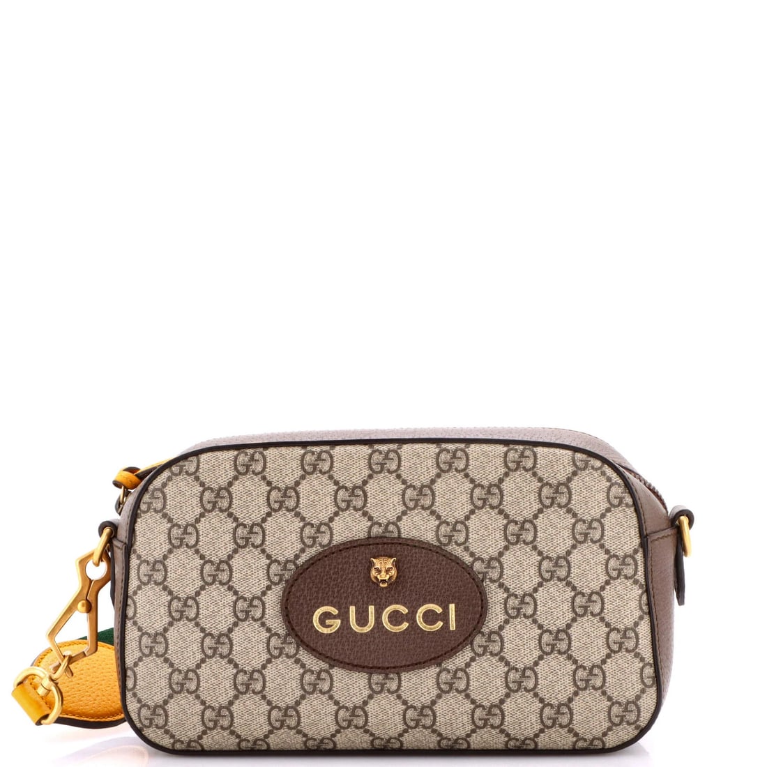 Gucci Coated Canvas Neo Messenger Bag Camera Vintage GG (1 of 6)