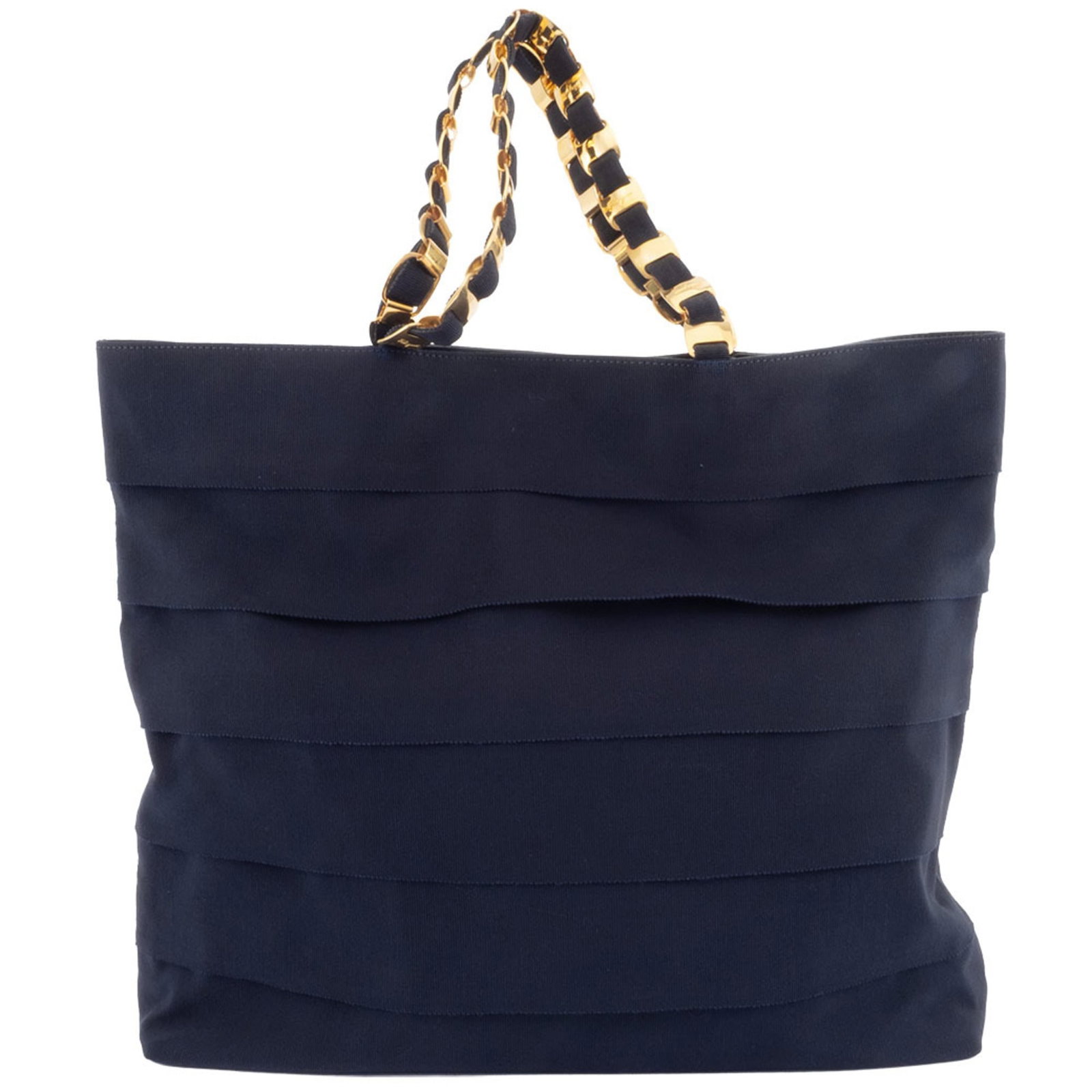 Nylon leather tote bag by Salvatore Ferragamo: Nylon leather tote bag by Salvatore Ferragamo Nylon leather tote bag by Salvatore Ferragamo, featuring a classic design with a navy color. This used tote bag has traces of usage and minor scratches,