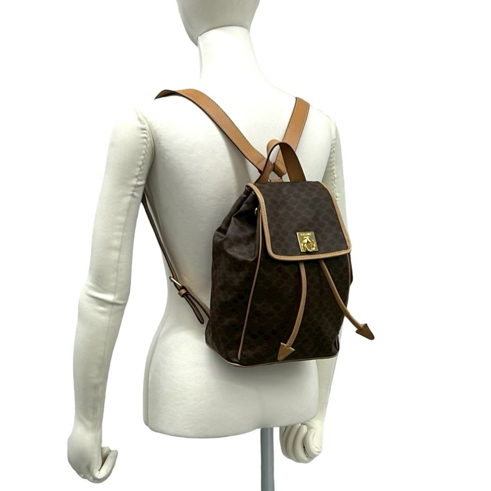 PVC Leather Backpack Celine - 2