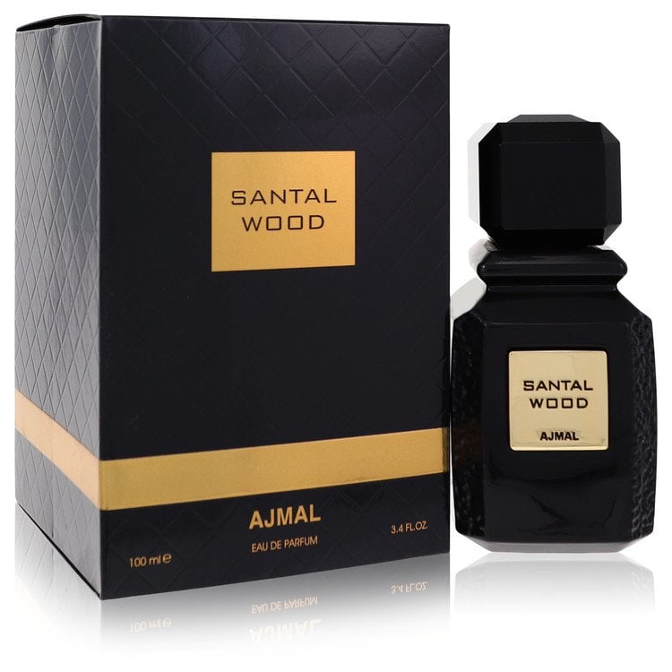Santal Wood Perfume By Ajmal Eau De Parfum Spray (Unisex): Santal Wood Perfume By Ajmal Eau De Parfum Spray (Unisex) Santal Wood Perfume by Ajmal Eau De Parfum Spray, a unisex fragrance featuring the rich and woody scent of sandalwood. This 3.4 oz eau de parf