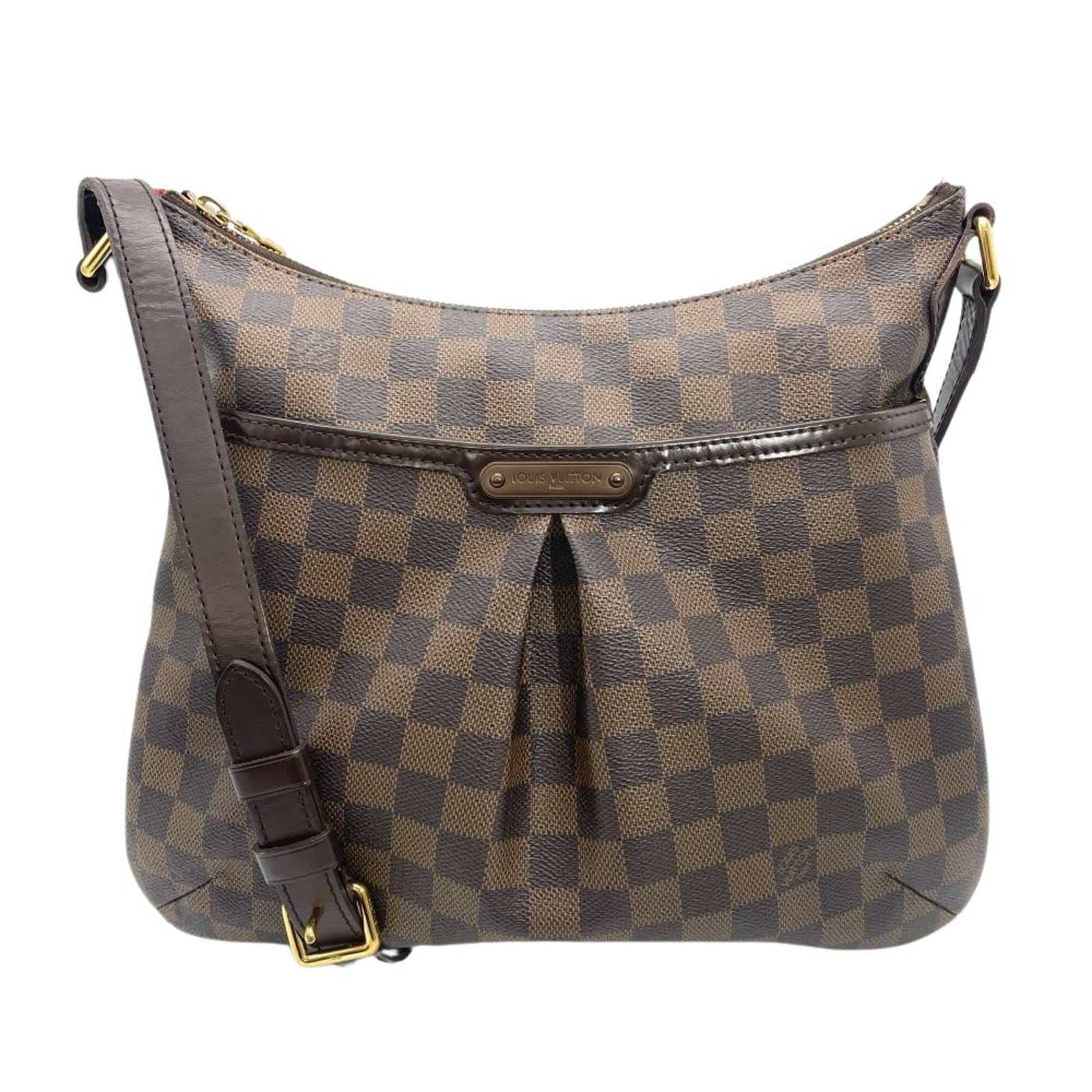 Shoulder Bag Damier Canvas Louis Vuitton: Shoulder Bag Damier Canvas Louis Vuitton Damier Canvas Louis Vuitton shoulder bag in brown, featuring the iconic Damier pattern. This pre-owned bag has traces of usage and minor scratches/dirt, but