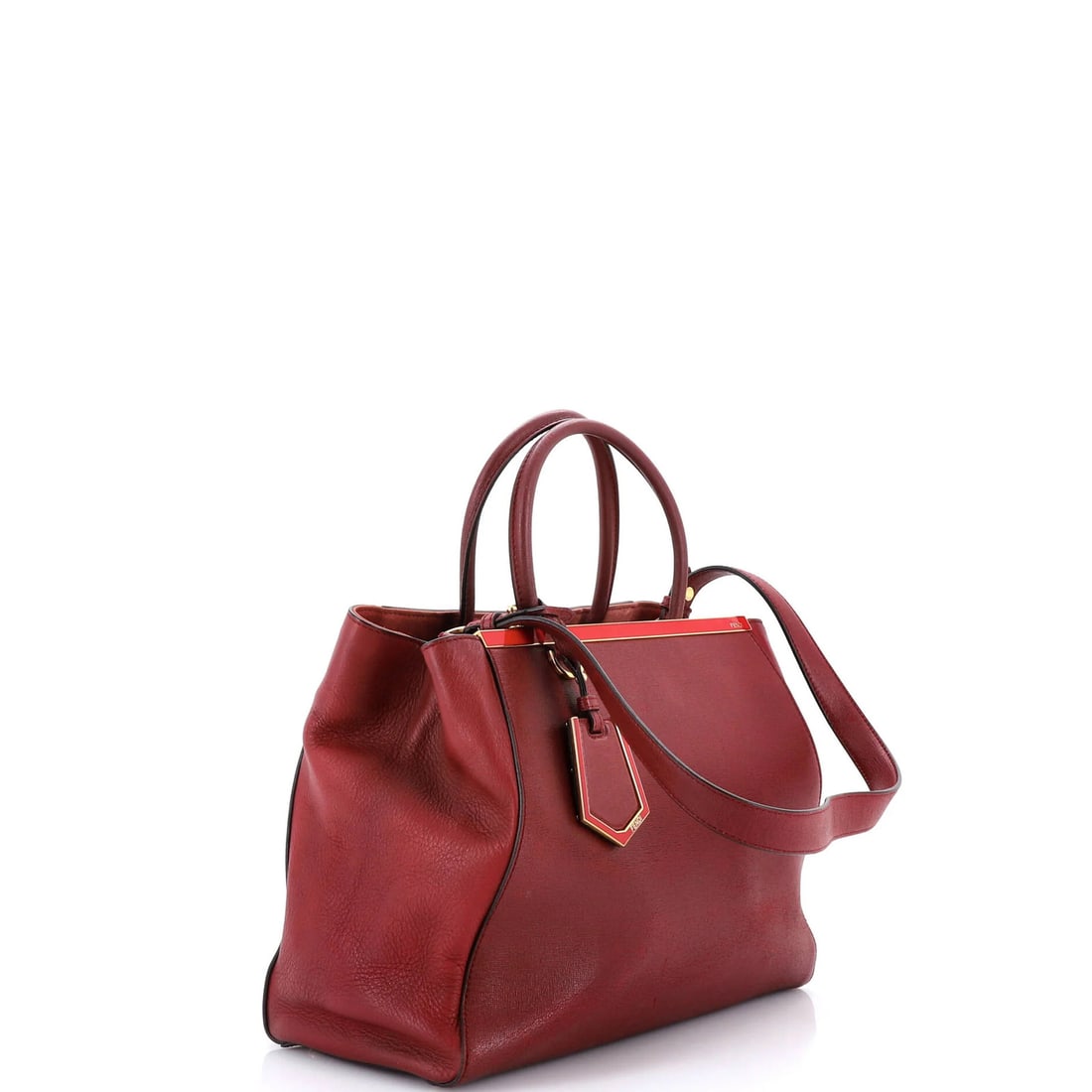 Fendi 2Jours Bag Leather Medium - 2