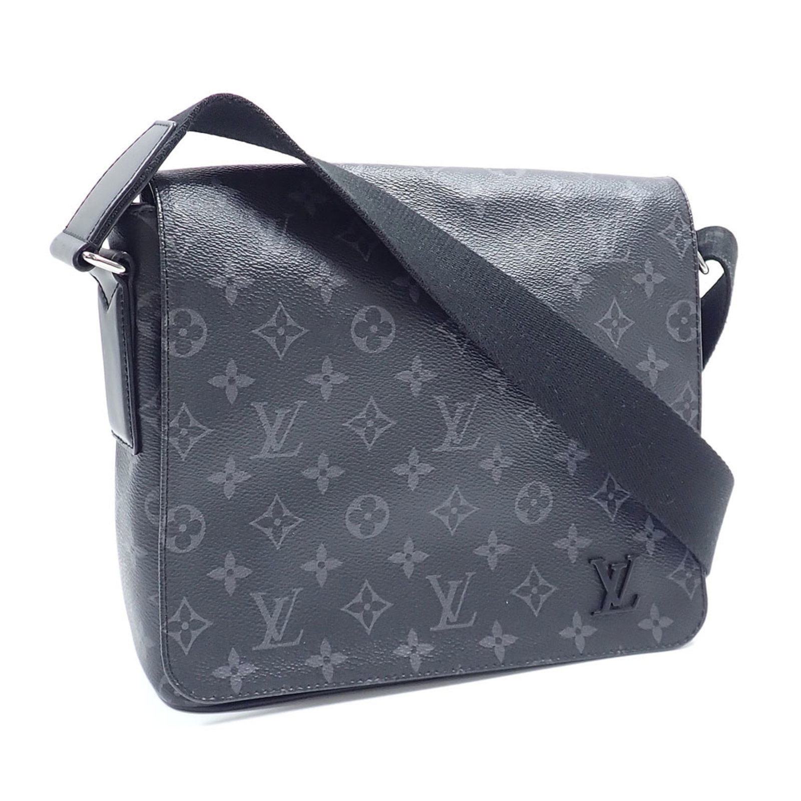 Monogram Eclipse Louis Vuitton Bag Shoulder: Monogram Eclipse Louis Vuitton Bag Shoulder Monogram Eclipse Louis Vuitton Bag Shoulder features the iconic Monogram Eclipse pattern, adding an air of sophistication to any outfit. With its classic sh
