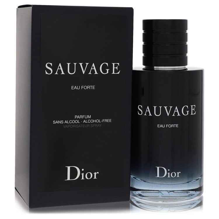 Sauvage Eau Forte Cologne By Christian Dior Parfum Spray: Sauvage Eau Forte Cologne By Christian Dior Parfum Spray Christian Dior's Sauvage Eau Forte Cologne Parfum Spray, a vibrant and energetic fragrance for men. This 3.4 oz parfum spray features the