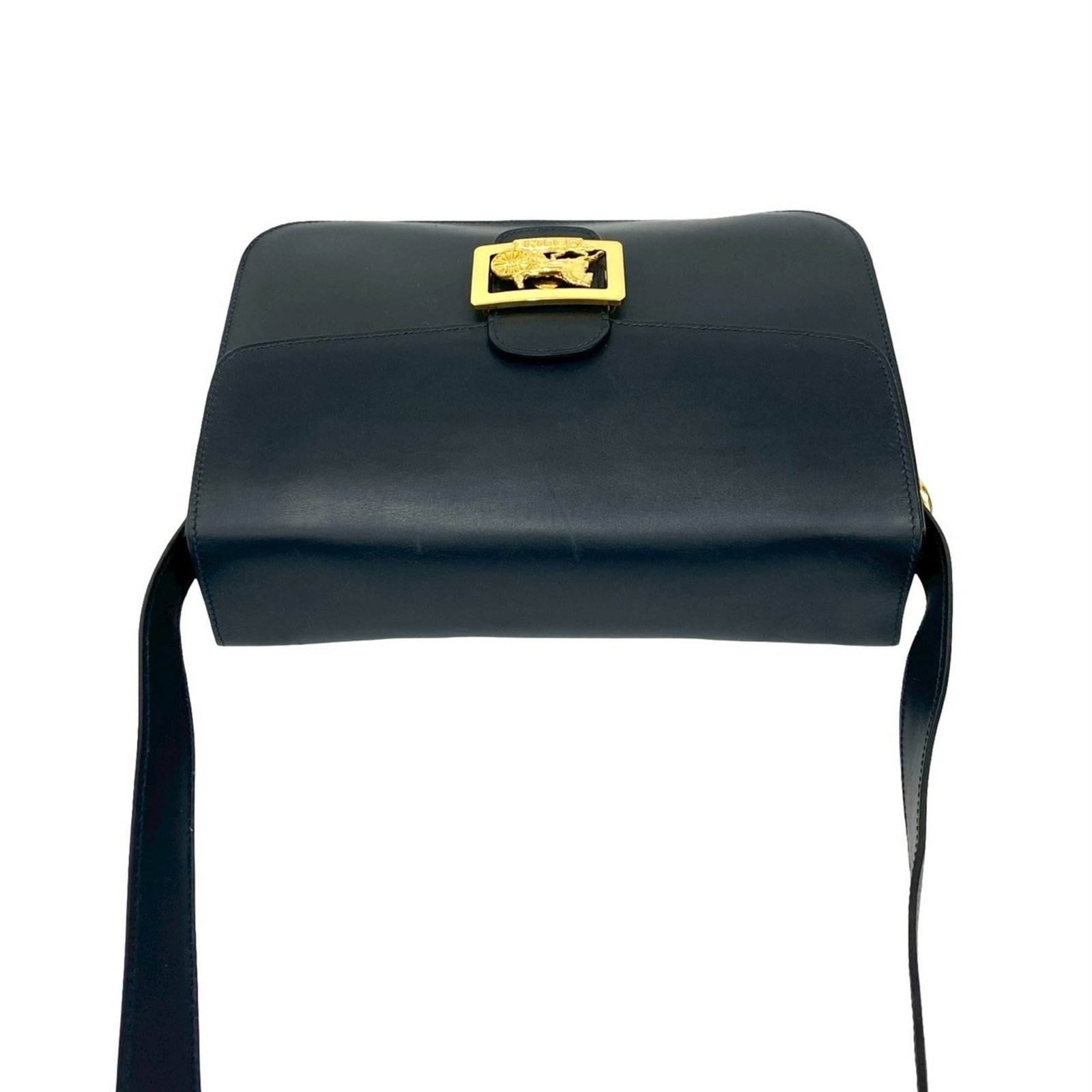 Celine Leather Pochette Bag - 4