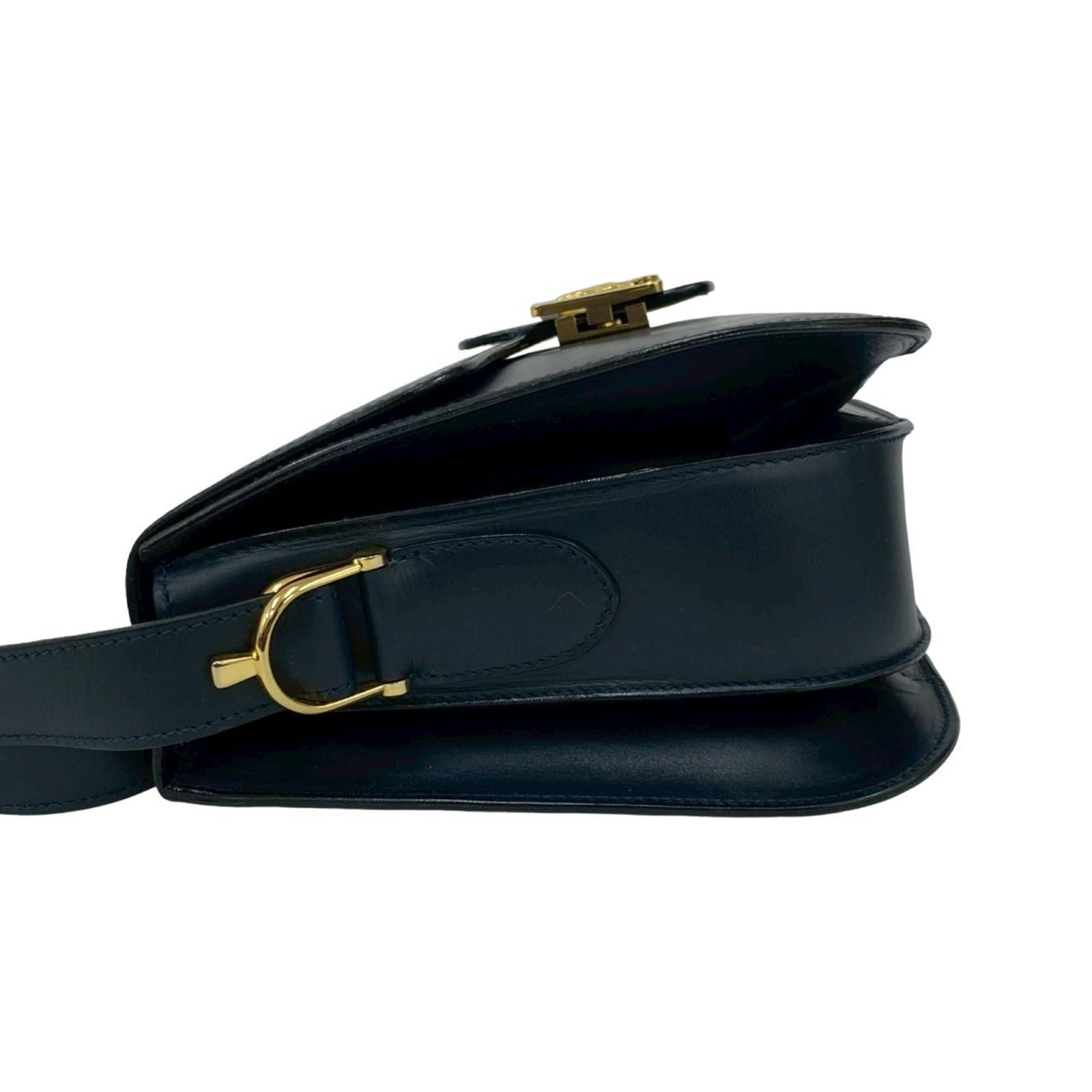 Celine Leather Pochette Bag - 5