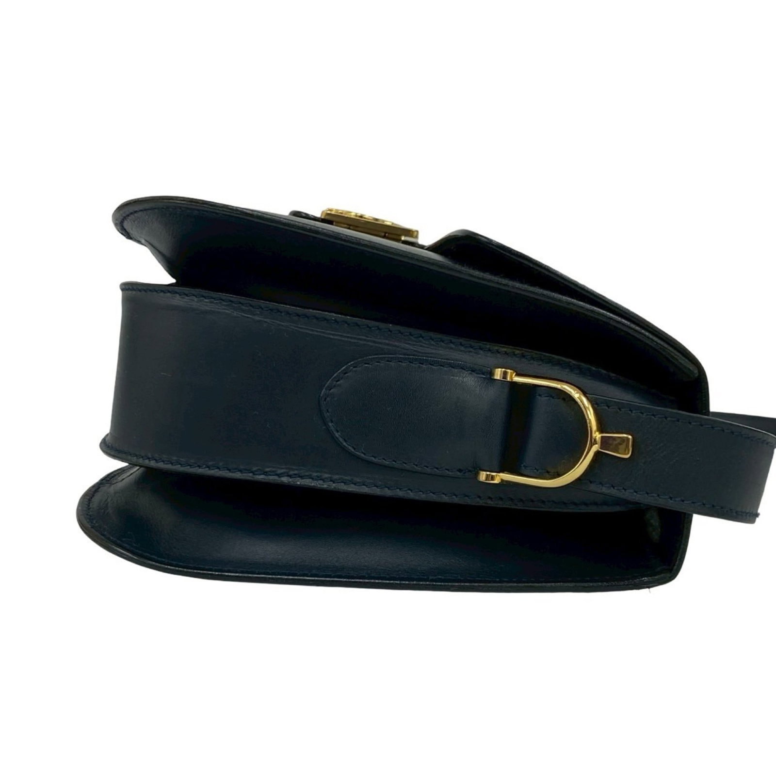 Celine Leather Pochette Bag - 6