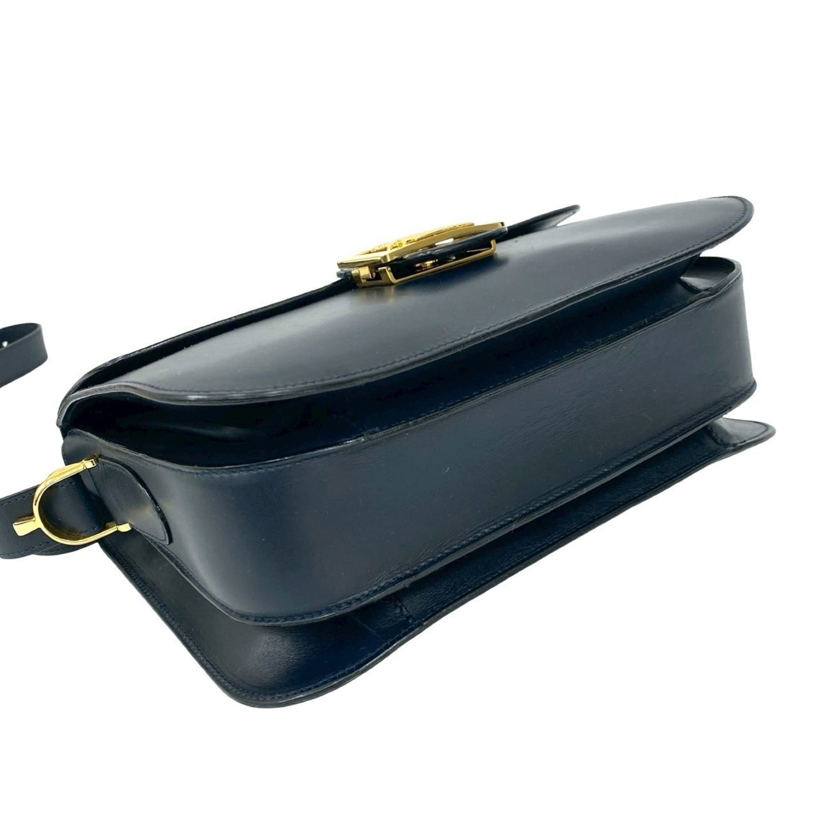 Celine Leather Pochette Bag - 7