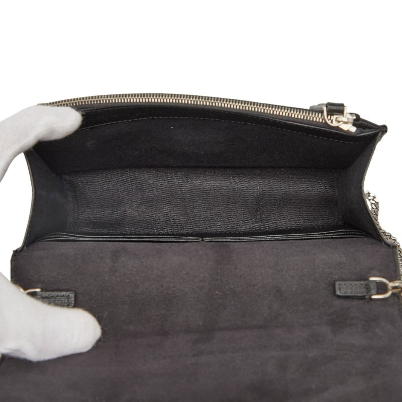 Fendi Shoulder Bag Leather - 10
