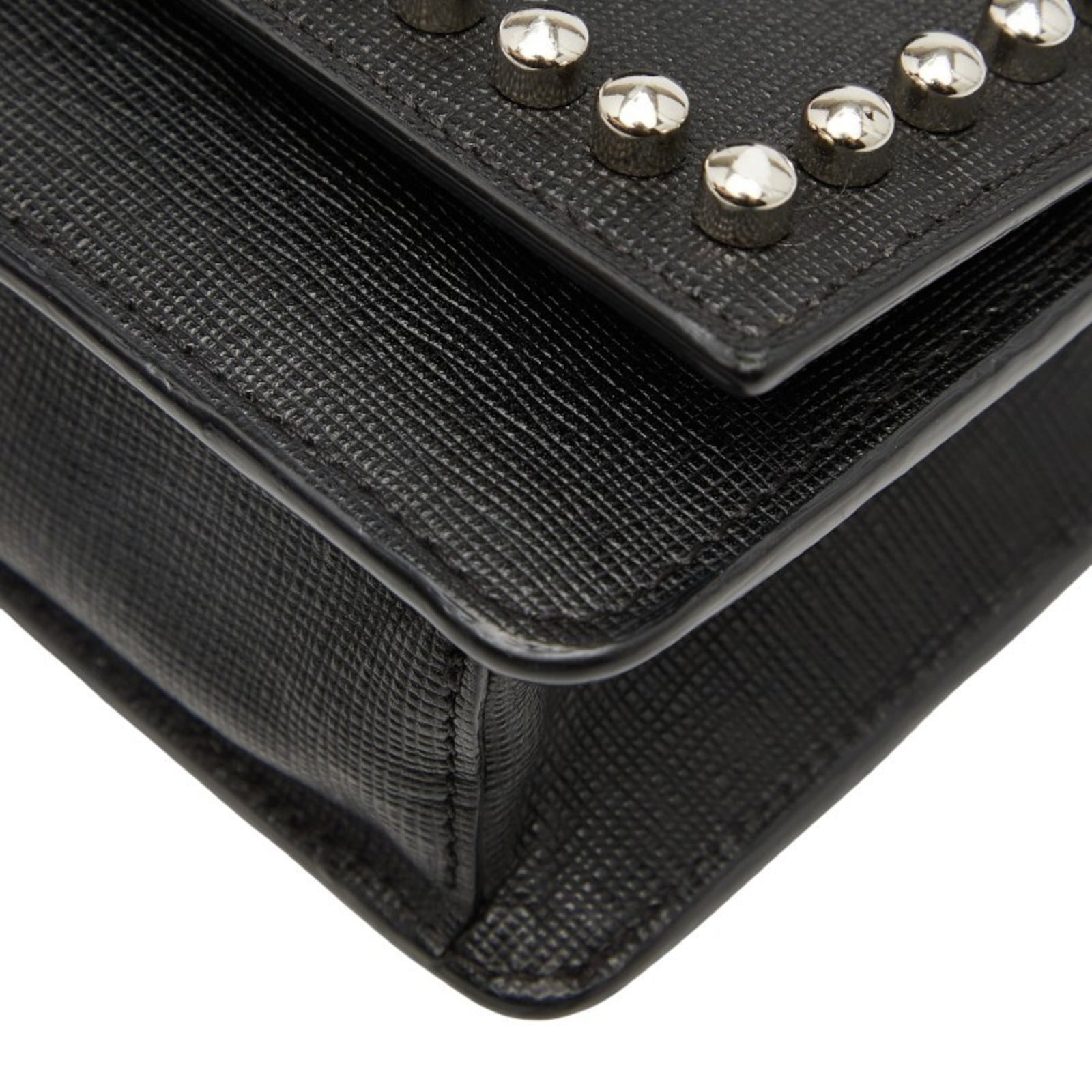Fendi Shoulder Bag Leather - 5