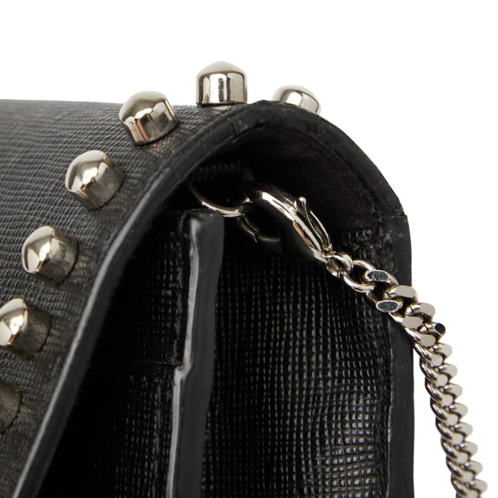 Fendi Shoulder Bag Leather - 8