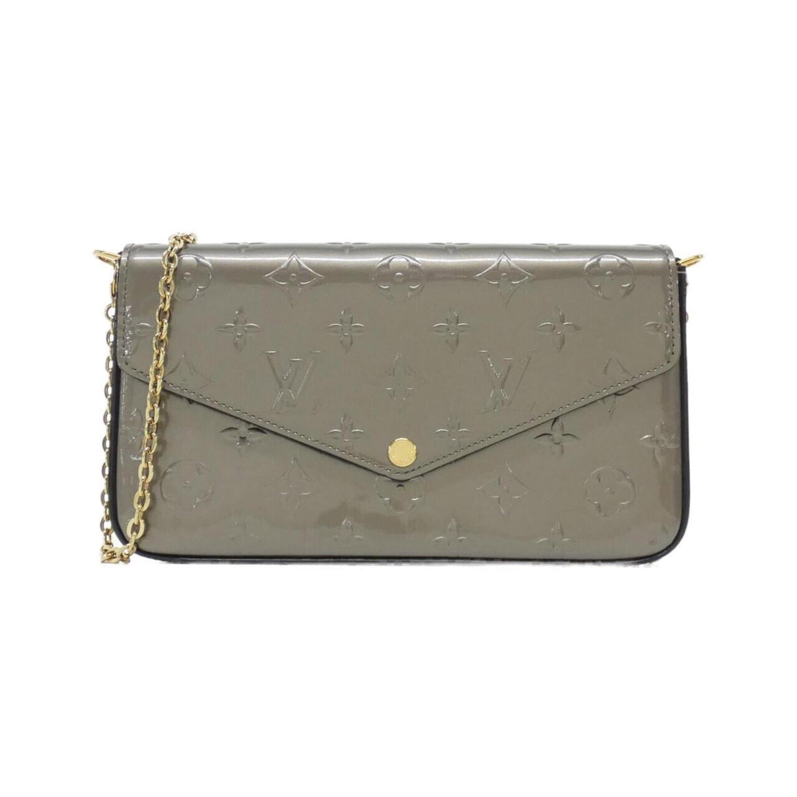 Pochette Leather Shoulder Bag Louis Vuitton: Pochette Leather Shoulder Bag Louis Vuitton Gold Pochette Leather Shoulder Bag from Louis Vuitton, featuring a classic design with a few traces of usage visible. The bag's leather material has some sc