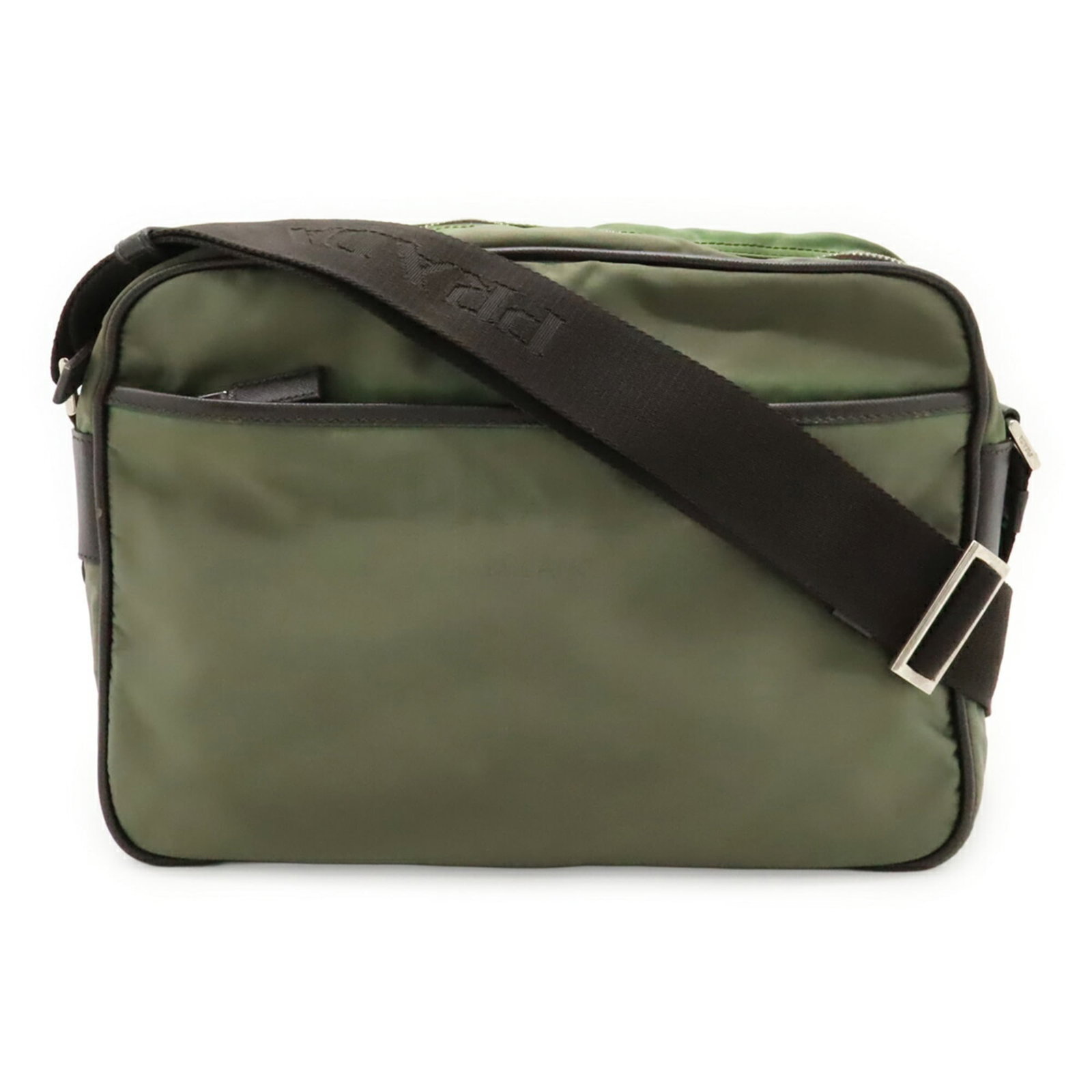 Nylon leather shoulder bag by Prada (1 of 9)