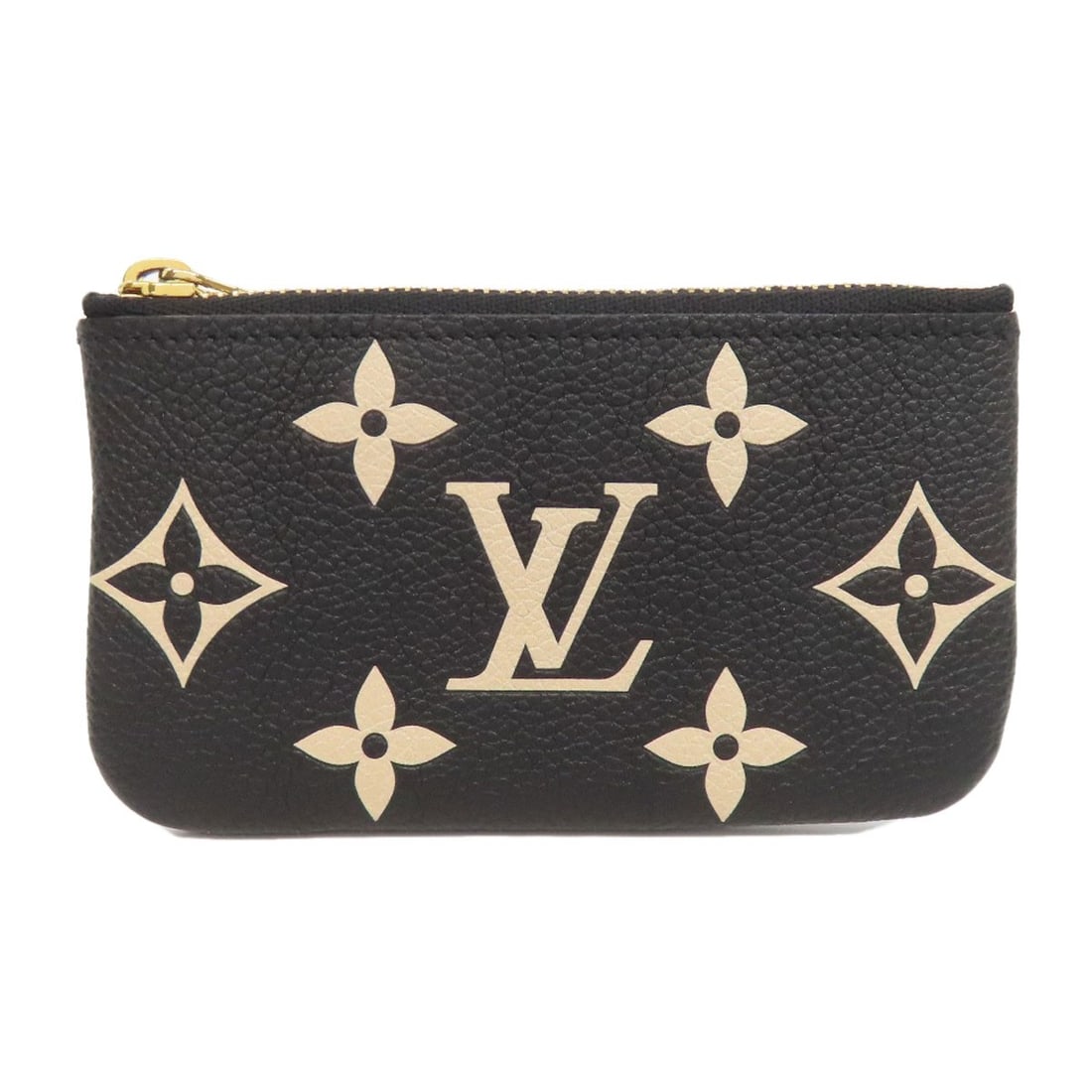 Louis Vuitton Purse Coin Empreinte Pochette Key Card Holder: Louis Vuitton Purse Coin Empreinte Pochette Key Card Holder Coin purse with Empreinte design in black, featuring the iconic Louis Vuitton style. This small pouch has a sleek and sophisticated design,
