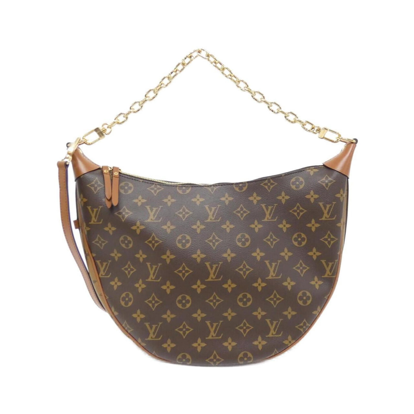 Vuitton Louis Monogram Reverse Shoulder Bag: Vuitton Louis Monogram Reverse Shoulder Bag The Louis Vuitton Louis Monogram Reverse Shoulder Bag features the iconic monogram reverse pattern in a rich marron color. With its unique reverse shoulder