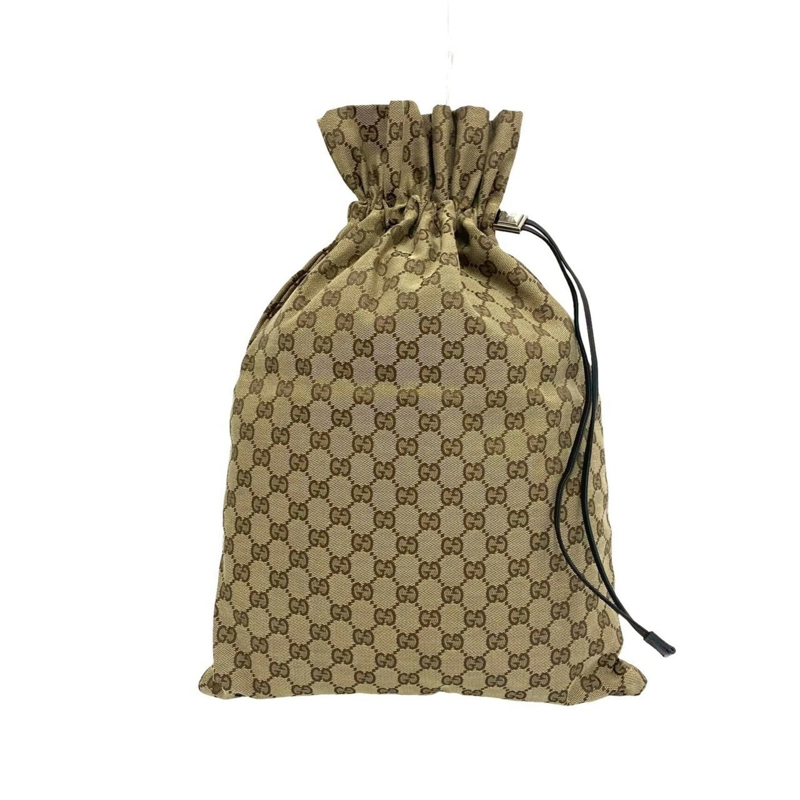 Gucci Handbag Pouch Shoulder Bag Tote Bag Canvas Leather: Gucci Handbag Pouch Shoulder Bag Tote Bag Canvas Leather Brown Gucci Canvas Leather Shoulder Bag Pouch Tote Bag for Women. This used, good condition bag features canvas and leather materials, with a