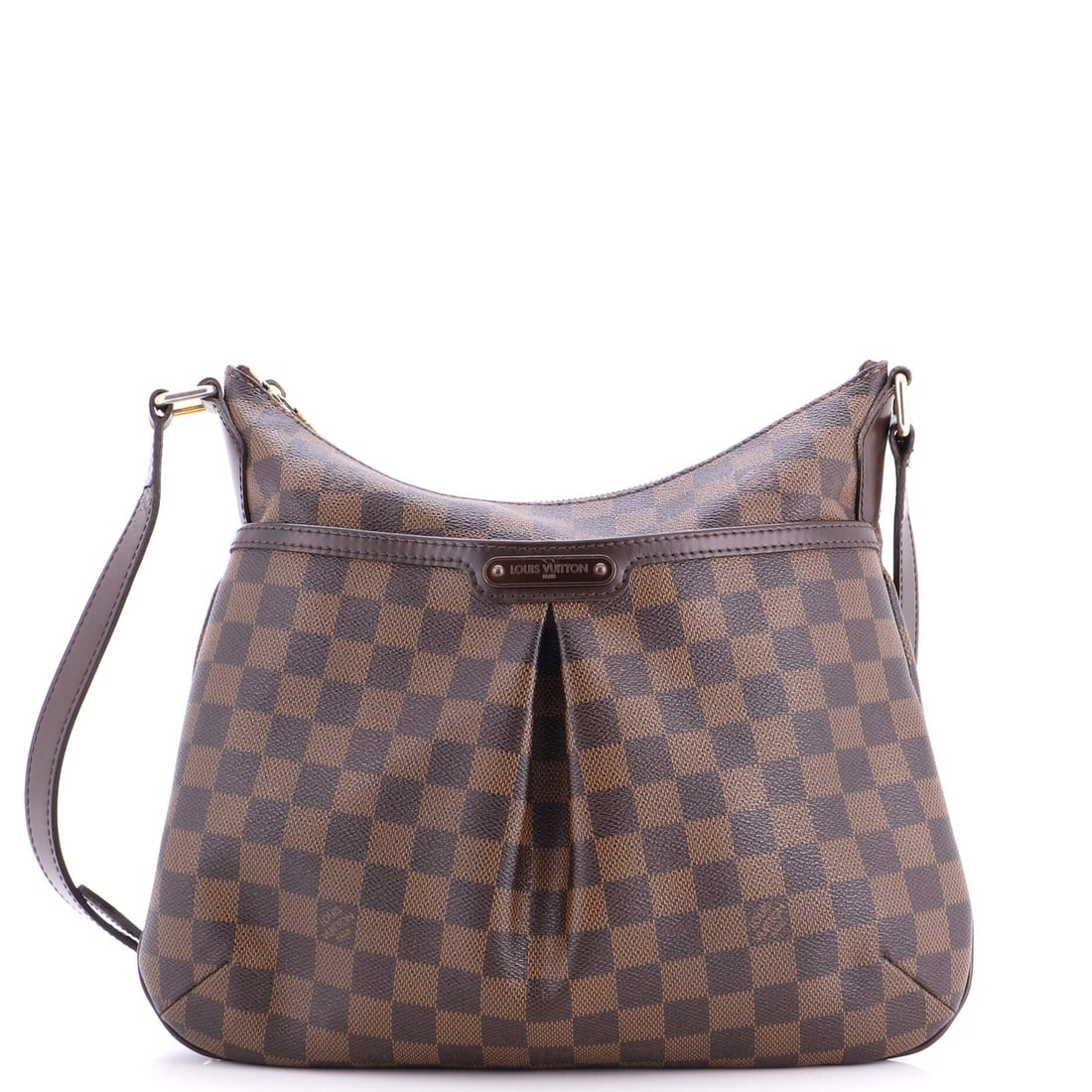Damier PM Handbag Bloomsbury Louis: Damier PM Handbag Bloomsbury Louis The Louis Vuitton Damier PM Bloomsbury handbag boasts a classic cross-body design with a timeless canvas-coated exterior in rich brown. Measuring 11" tall and 12.5" 