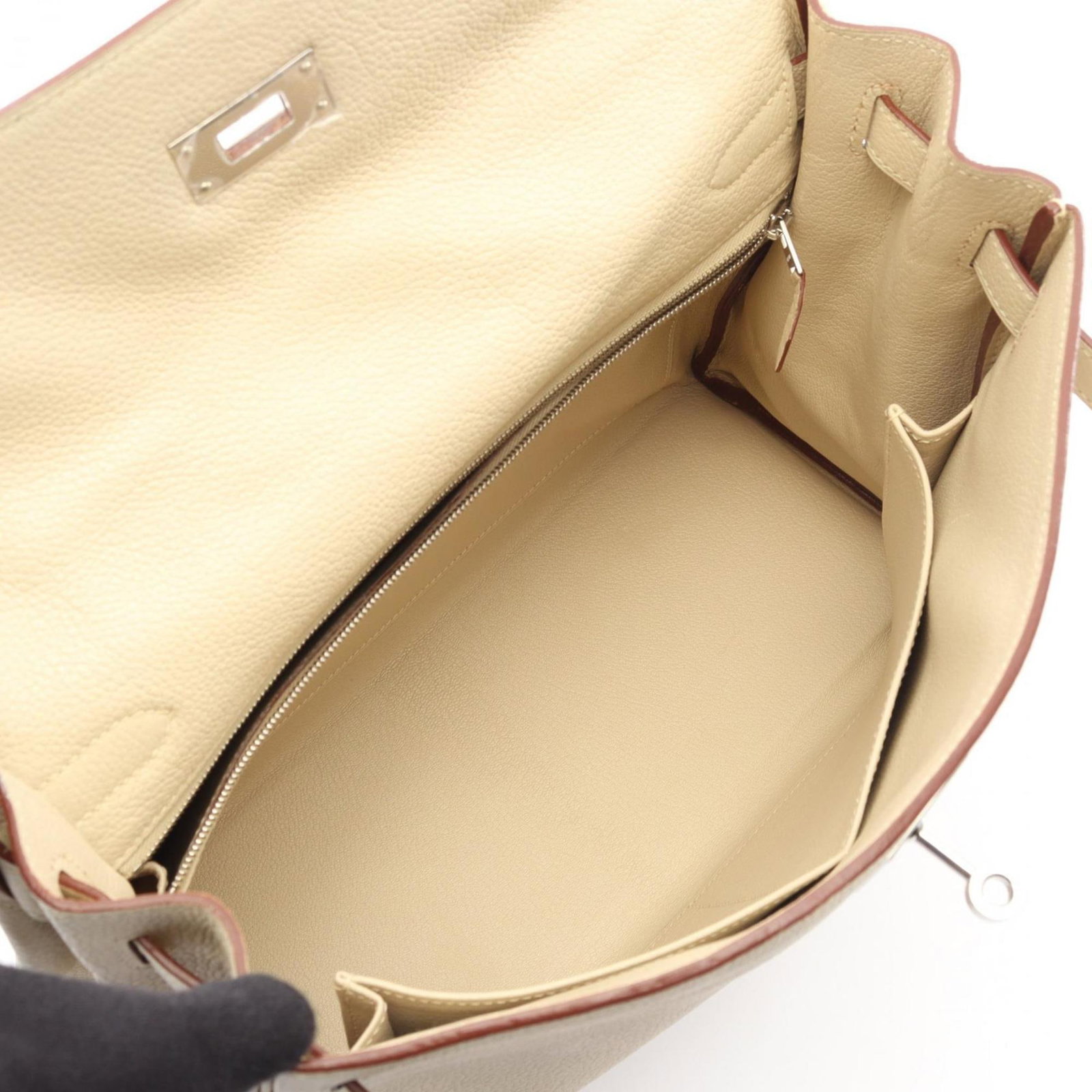 Handbag Hermes Leather - 3