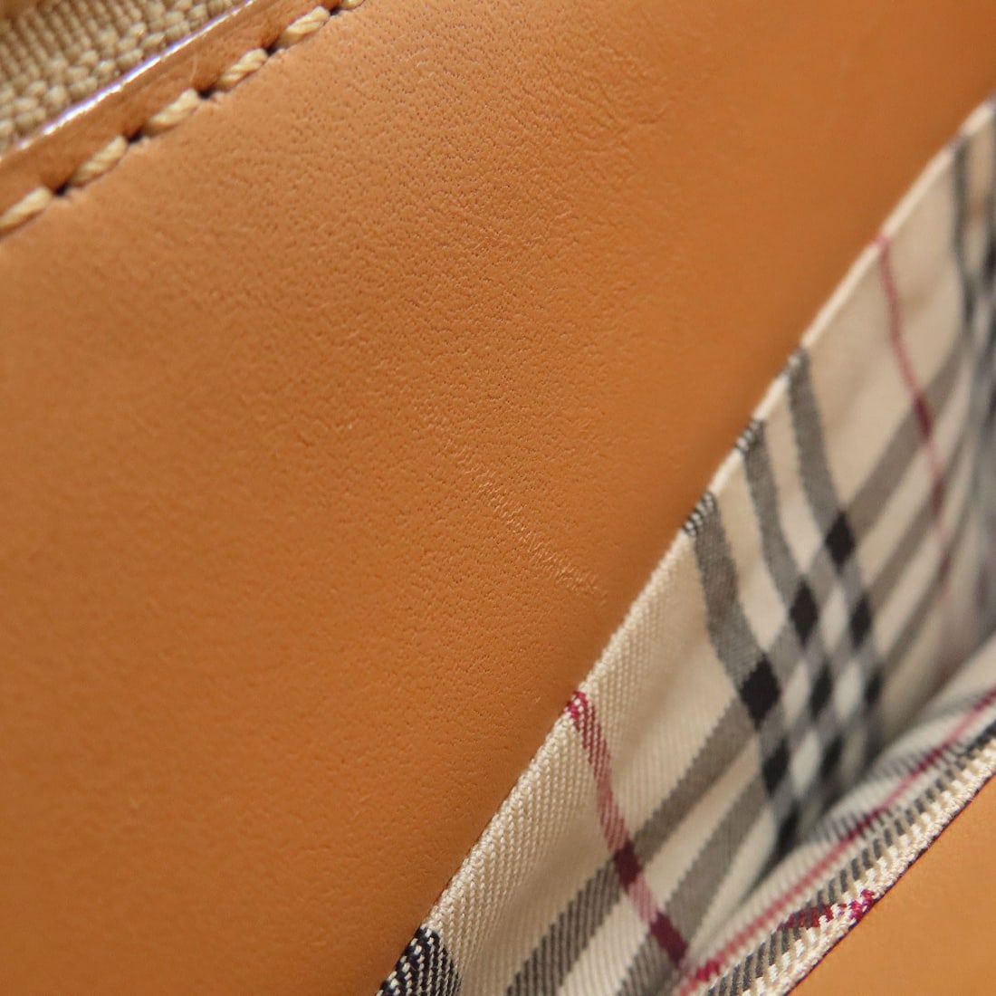 Burberry logo handbag leather - 14