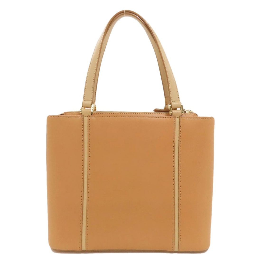 Burberry logo handbag leather - 2