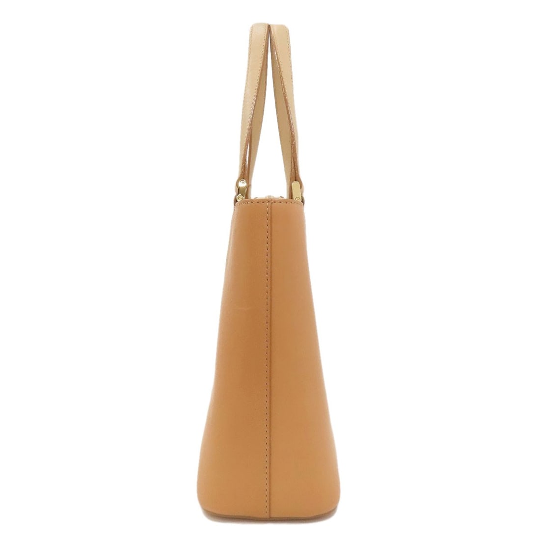 Burberry logo handbag leather - 3