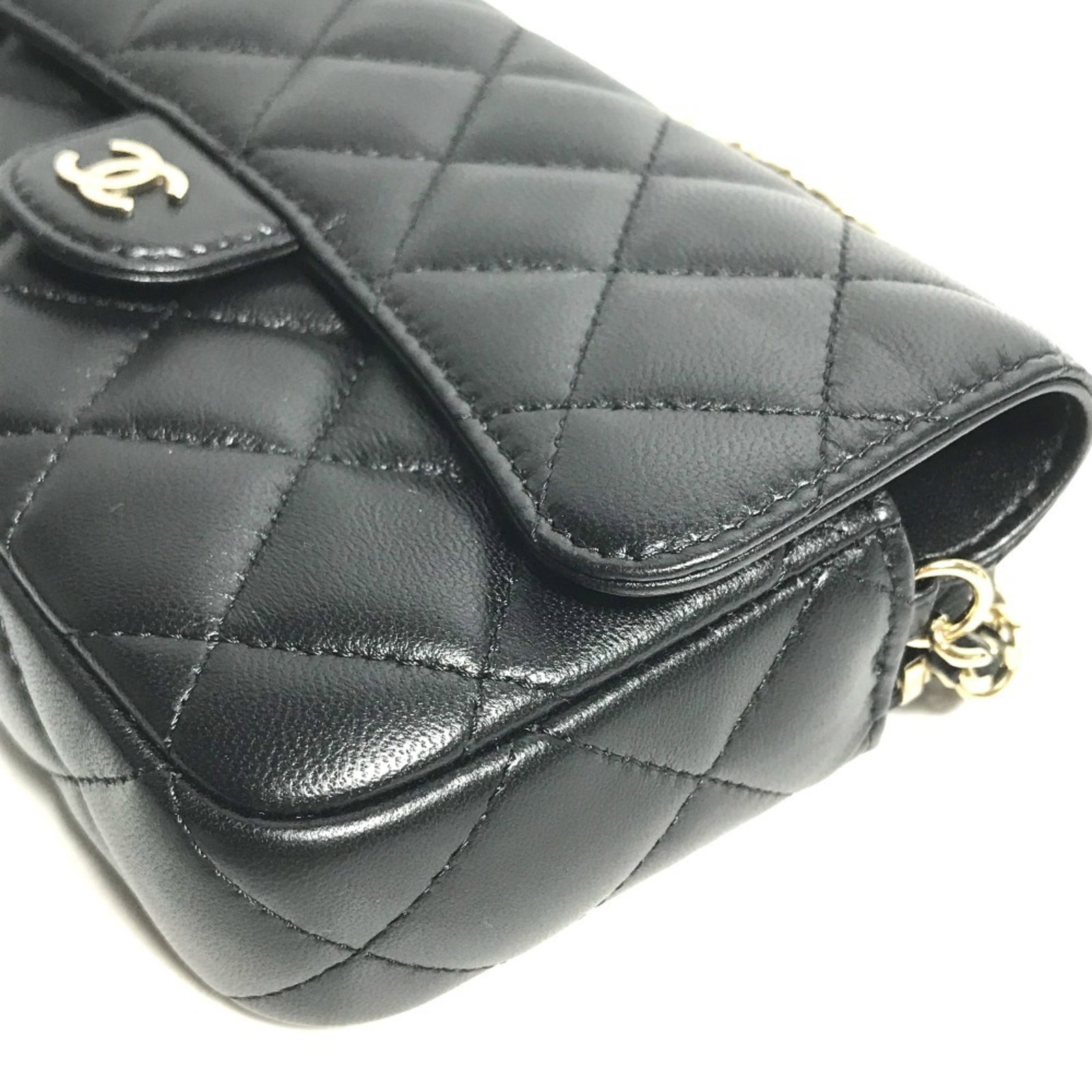 Chain Wallet Leather Shoulder - 5