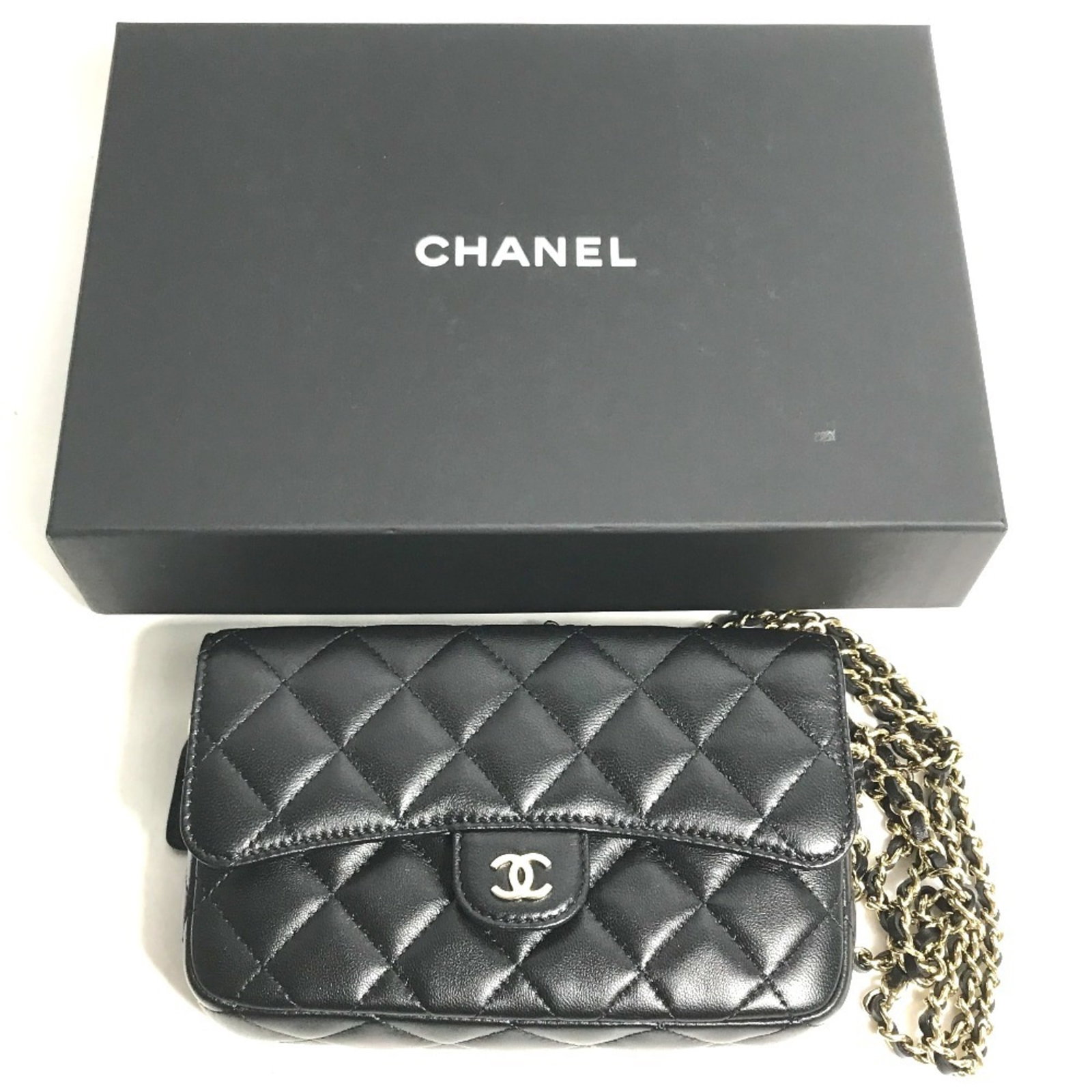 Chain Wallet Leather Shoulder - 8