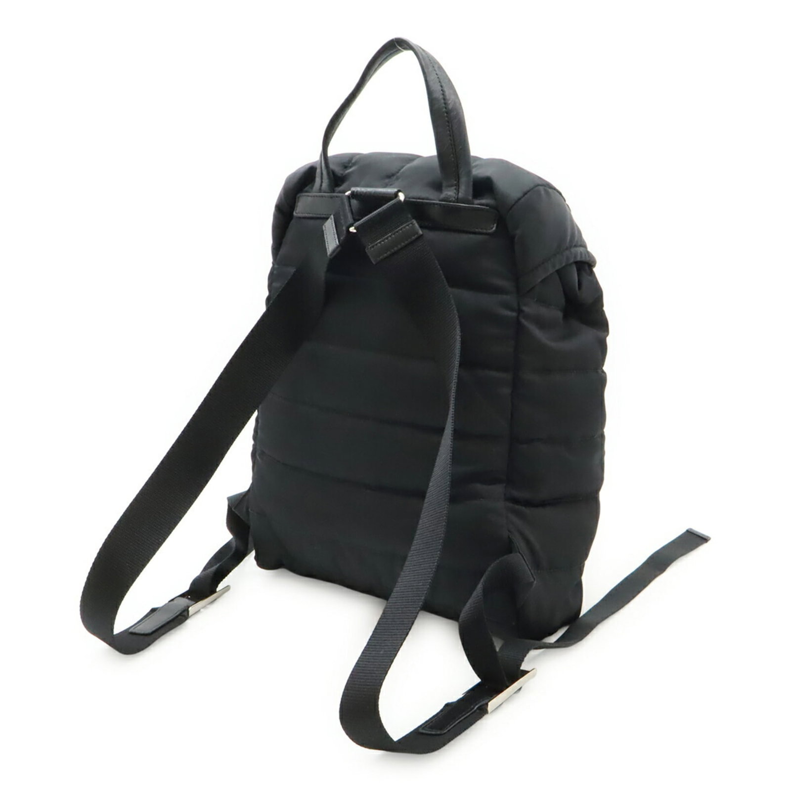 Nylon Leather Backpack by Prada - 3
