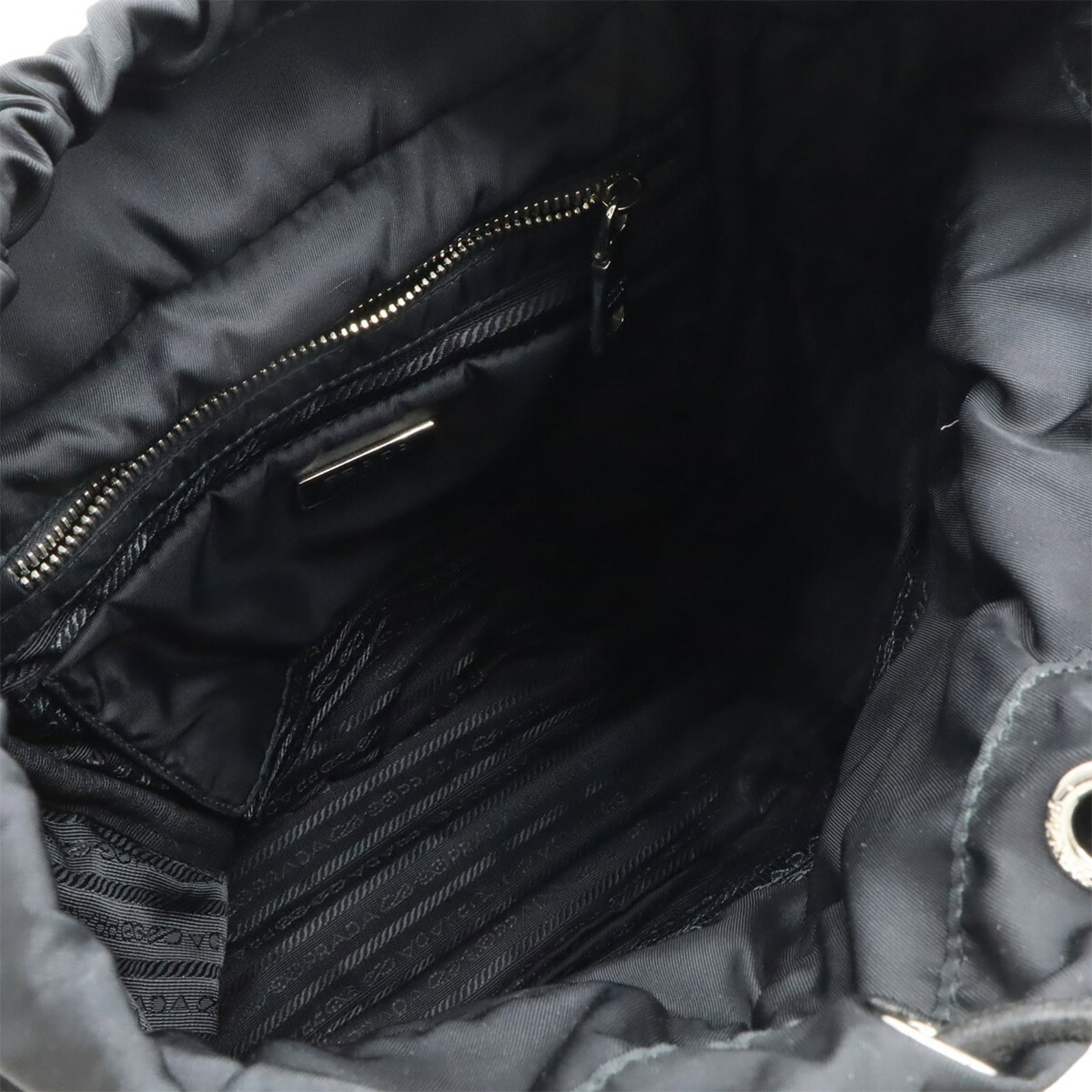 Nylon Leather Backpack by Prada - 8