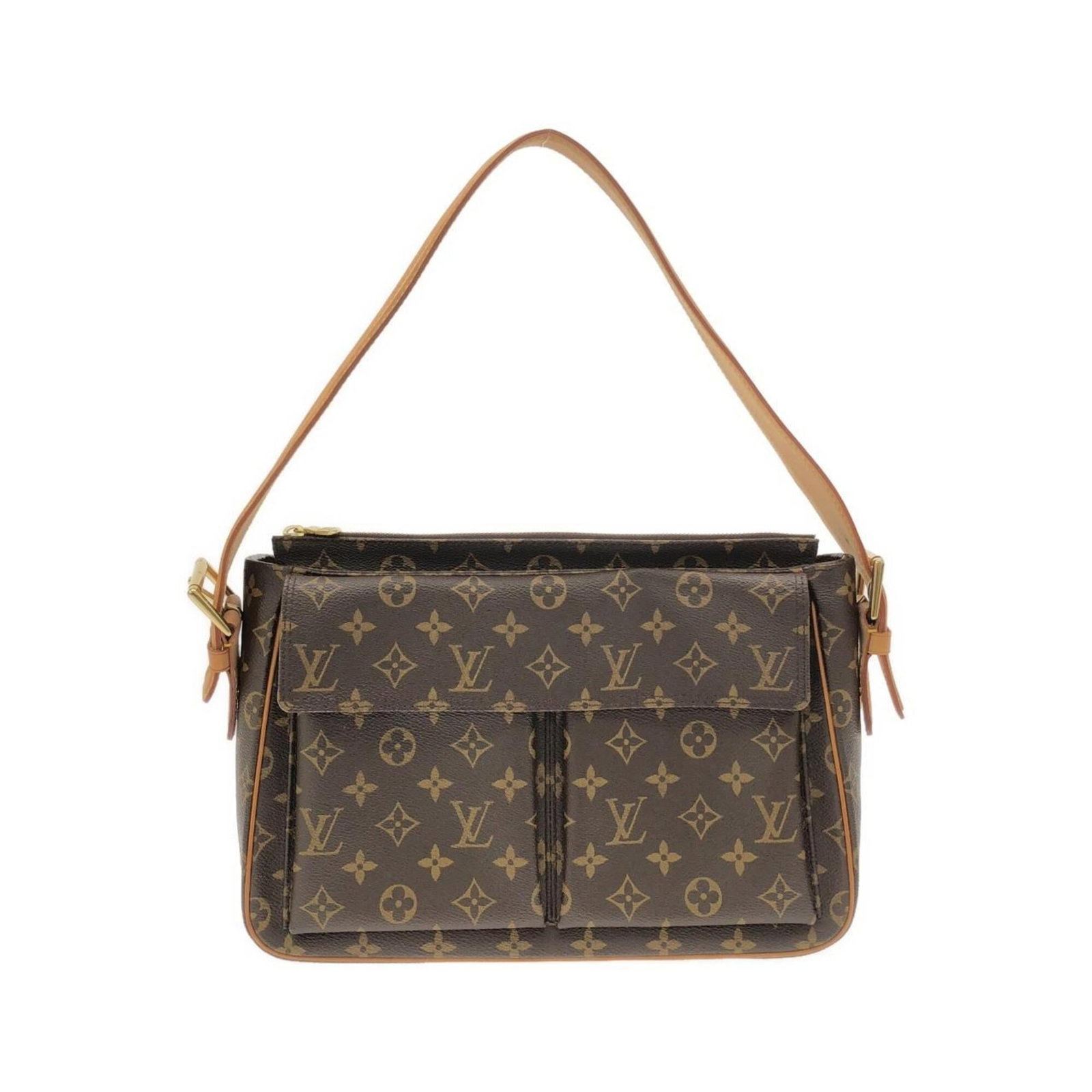 Coated Canvas By Shoulder Bag Louis Vuitton: Coated Canvas By Shoulder Bag Louis Vuitton Coated Canvas By Shoulder Bag Louis Vuitton - A Timeless Luxury Item. This pre-owned shoulder bag features a classic design with coated canvas material,