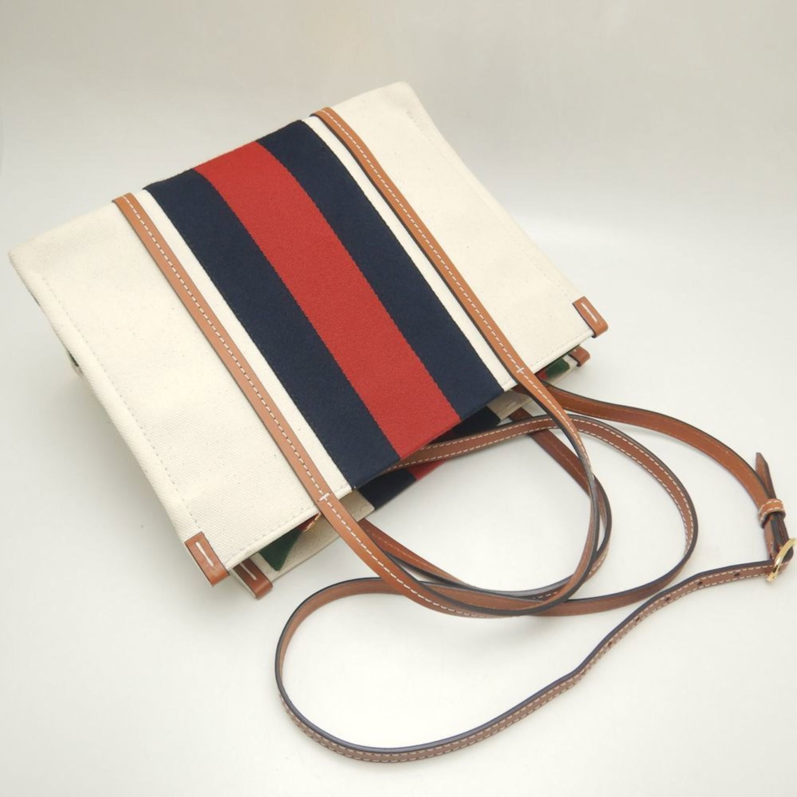 Canvas Gucci Tote - 3