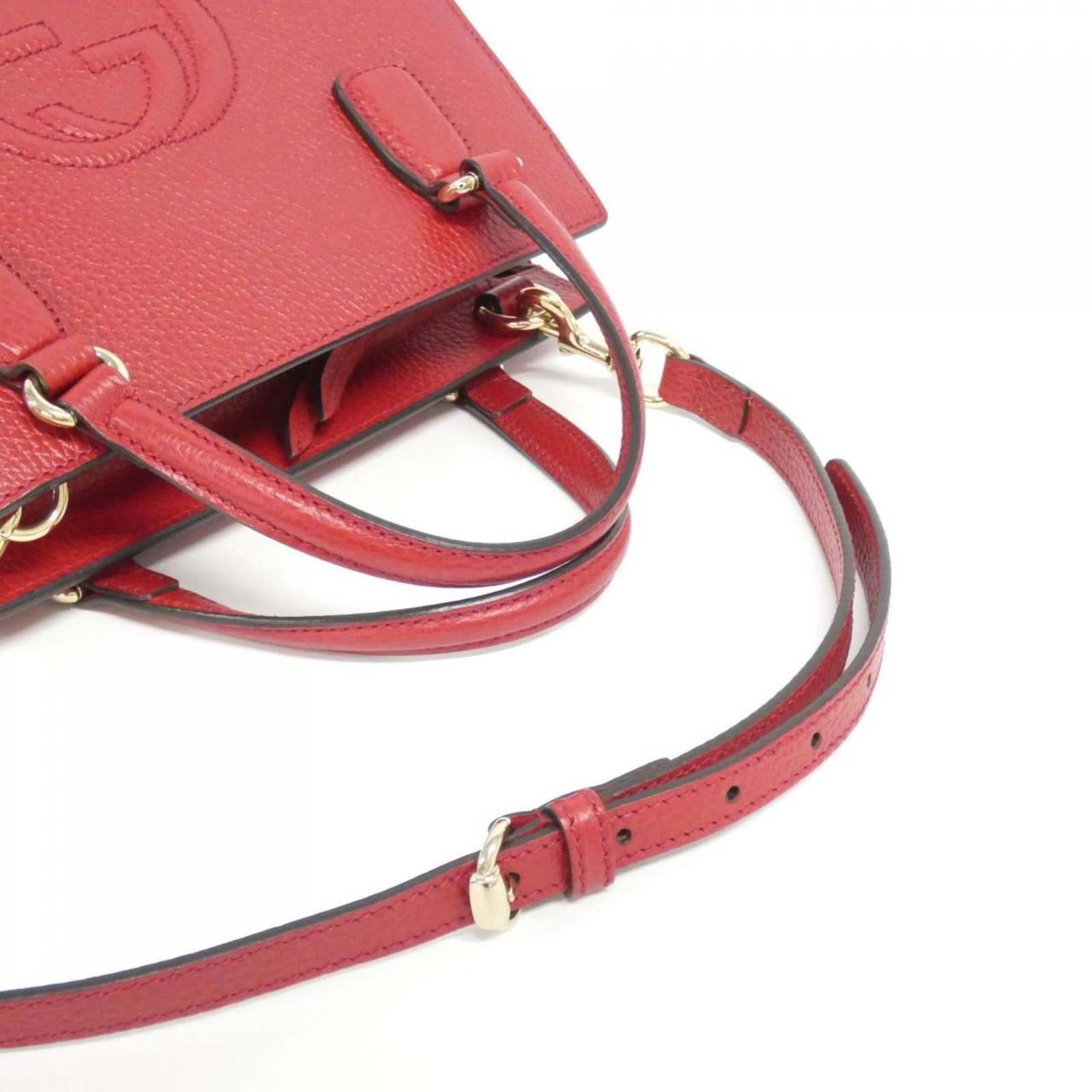 Handbag Leather Gucci - 6