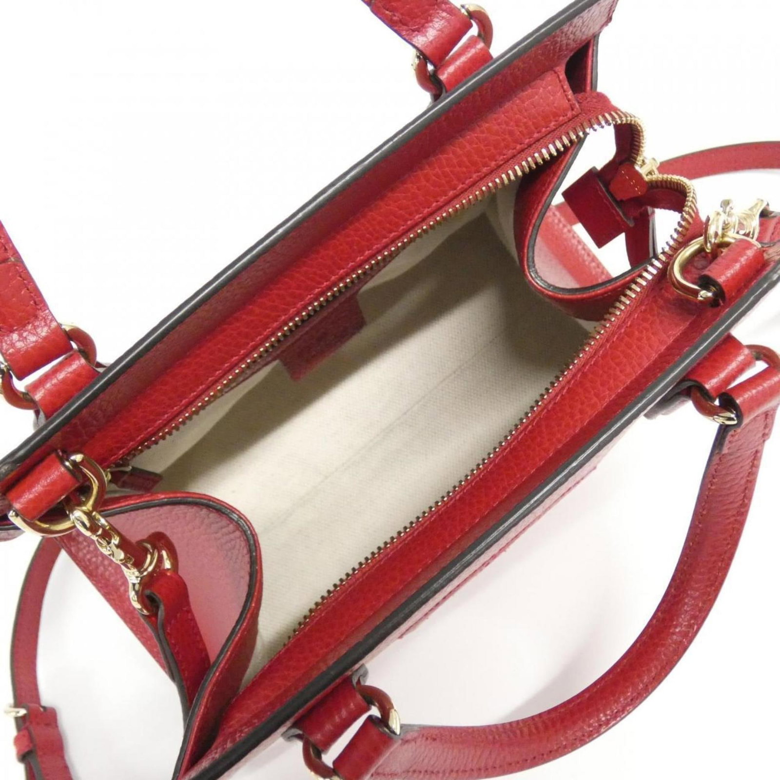 Handbag Leather Gucci - 7