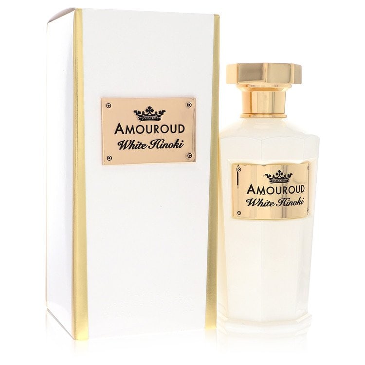 White Hinoki Perfume By Amouroud Eau De Parfum Spray (Unisex): White Hinoki Perfume By Amouroud Eau De Parfum Spray (Unisex) 500ml White Hinoki Eau De Parfum Spray by Amouroud, featuring the fragrance White Hinoki. This eau de parfum spray is a unisex scent, with