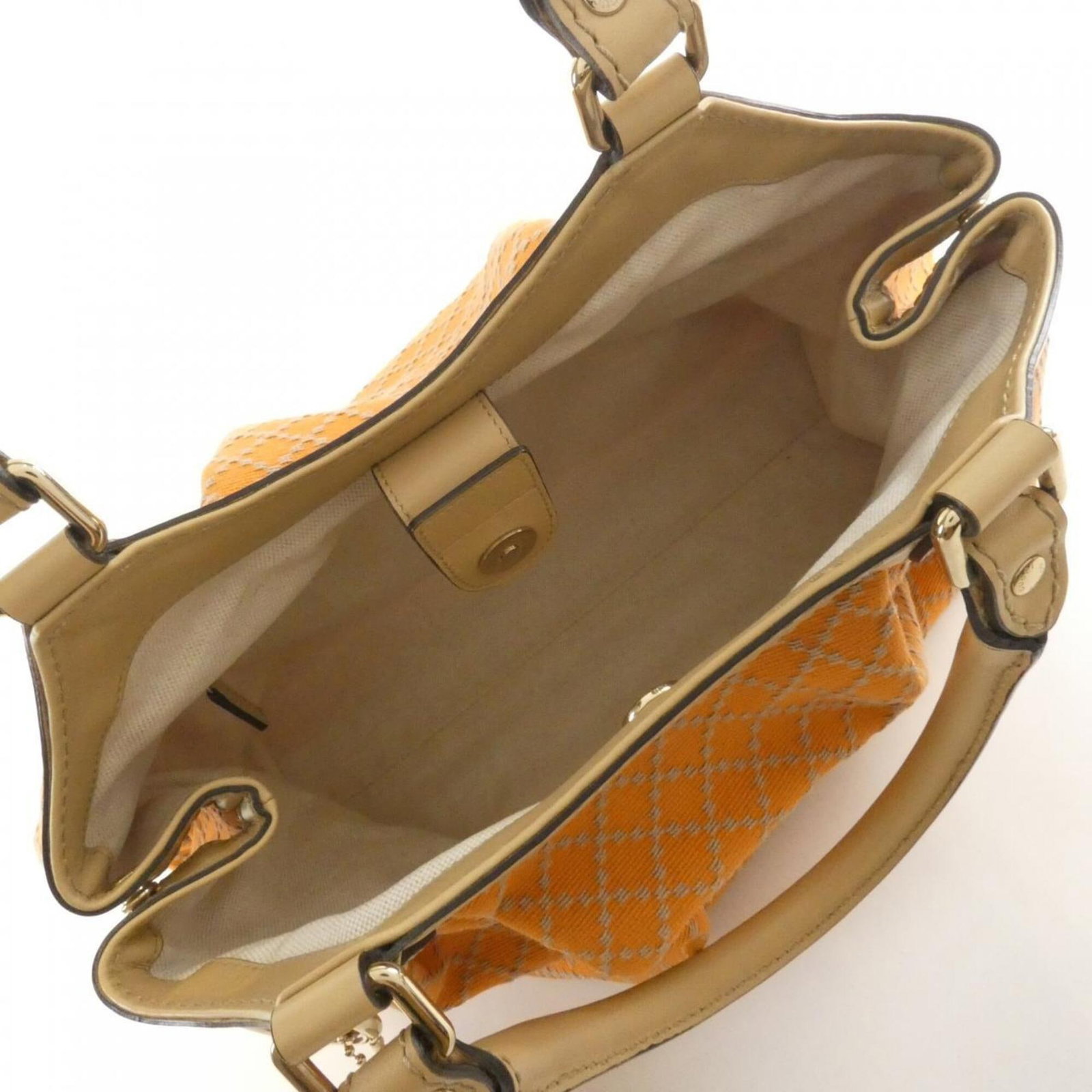 Canvas handbag Gucci - 5