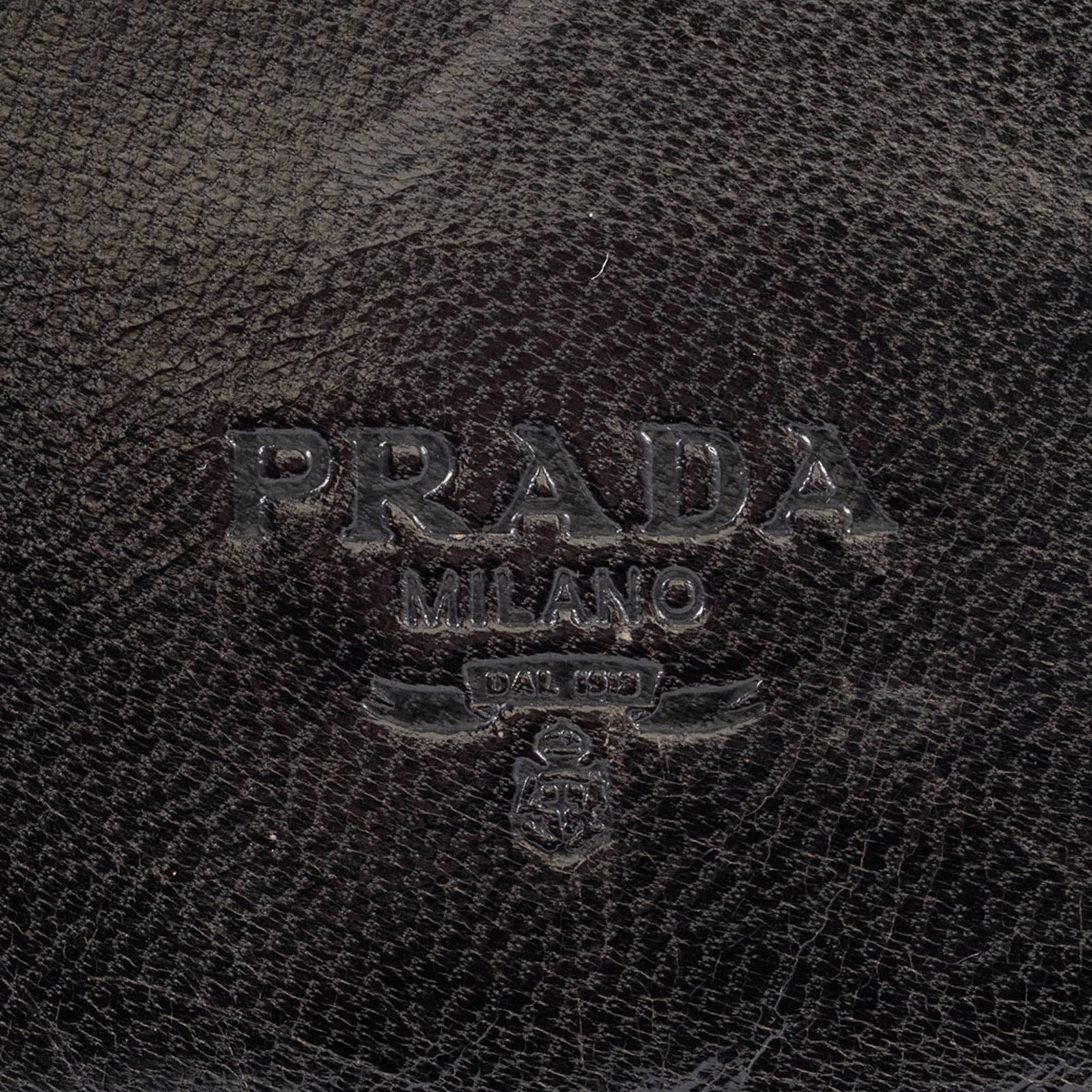 Leather Shoulder Bag Prada - 10