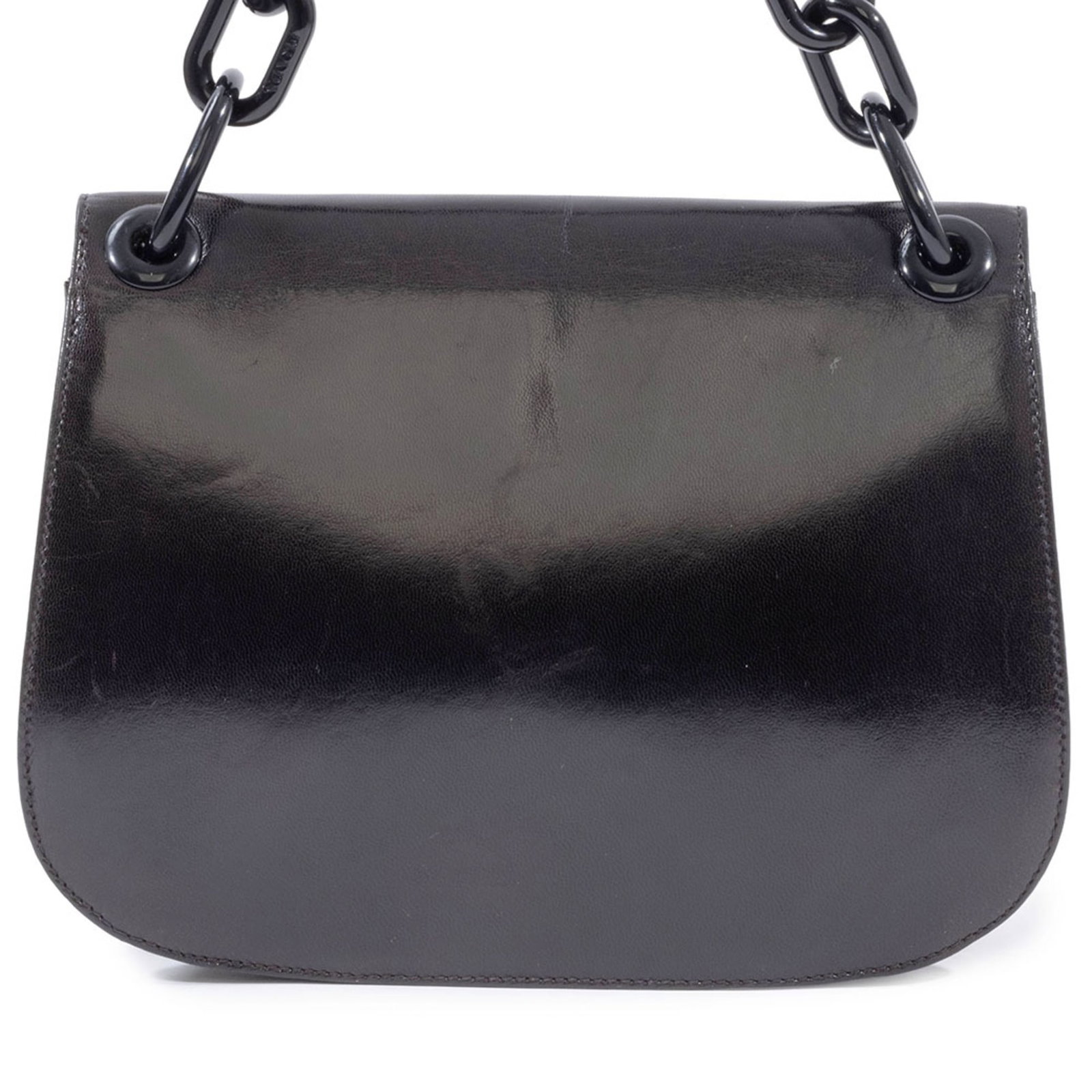 Leather Shoulder Bag Prada - 3