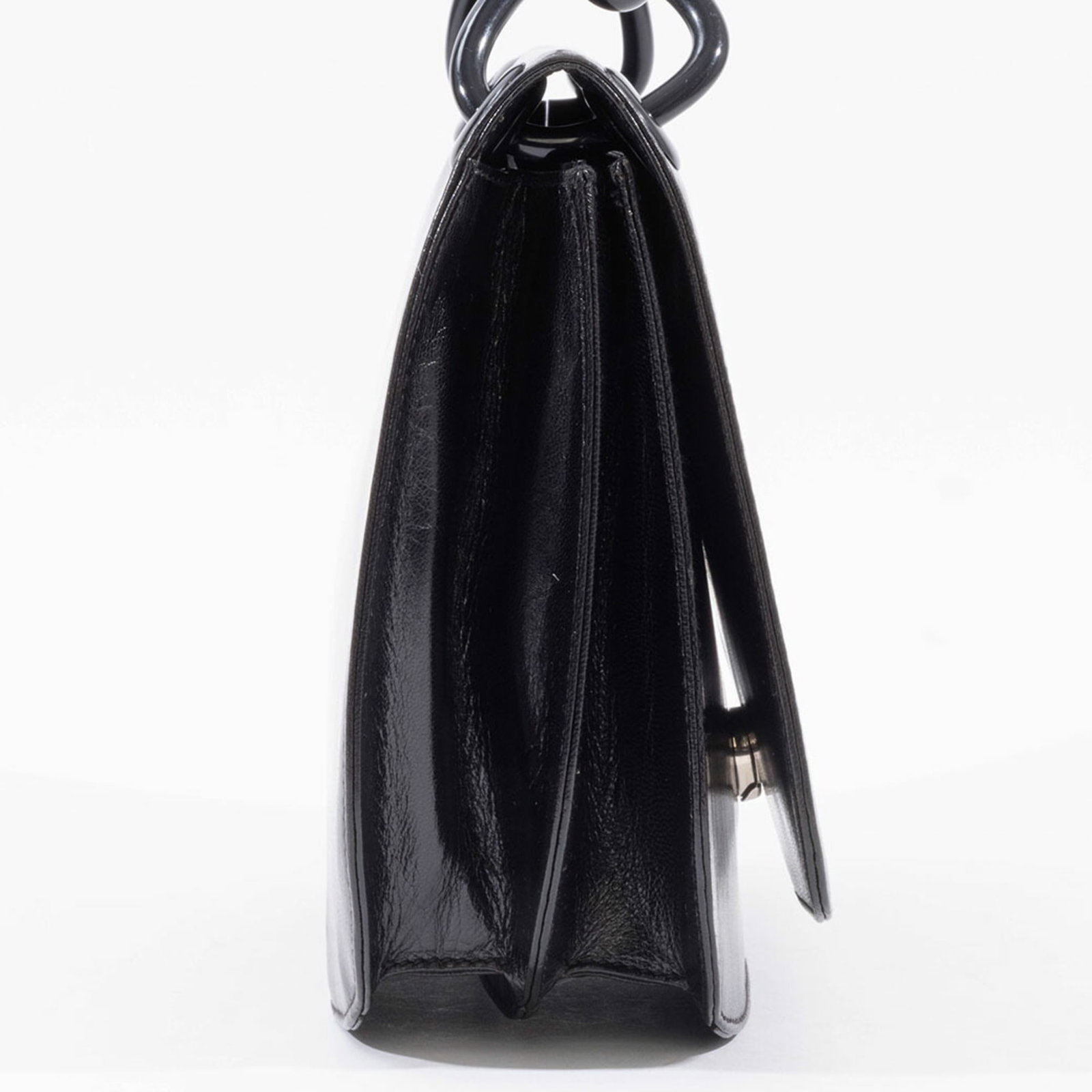 Leather Shoulder Bag Prada - 4